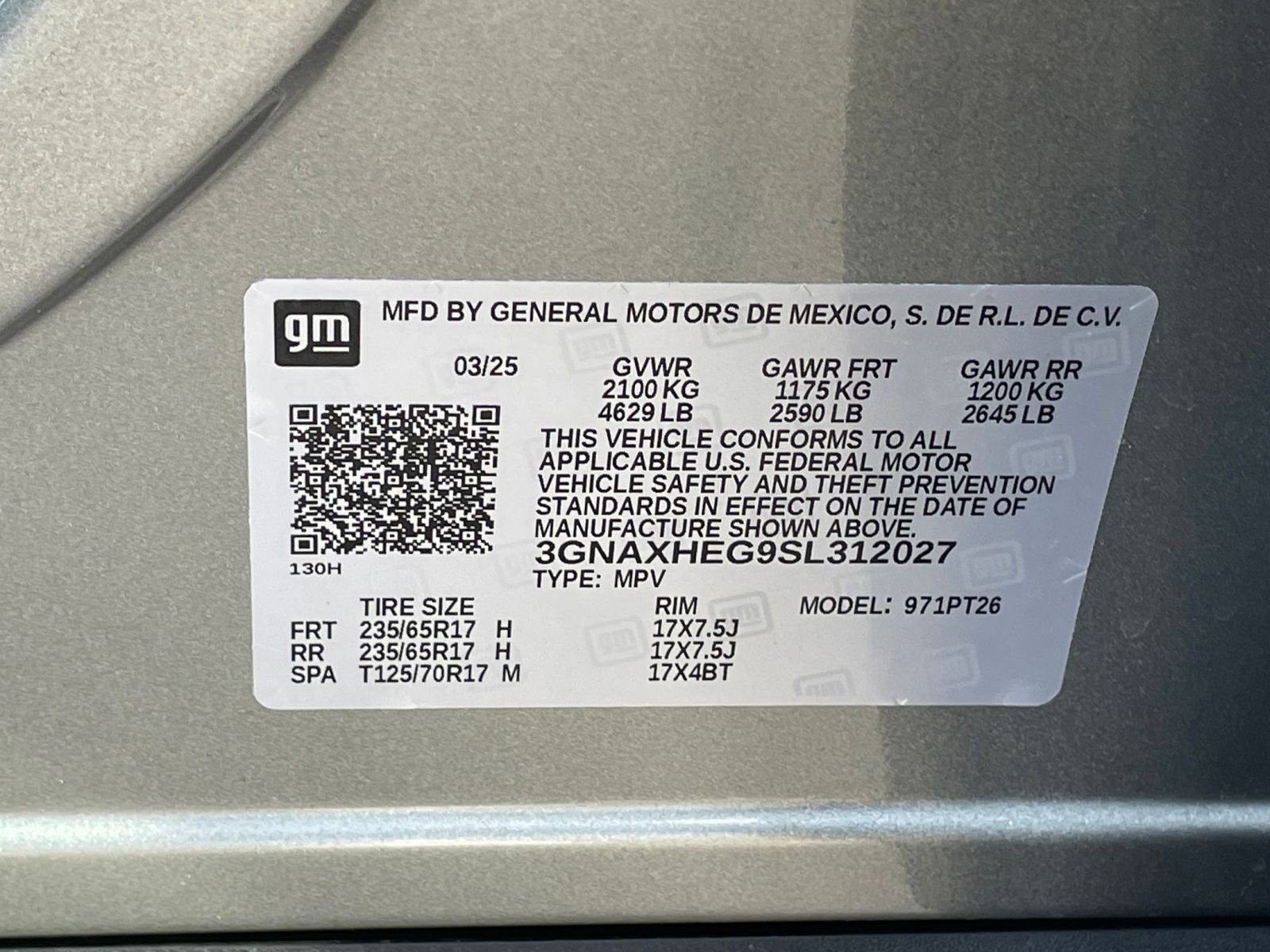 Thumbnail: 2025 Chevrolet Equinox - 30