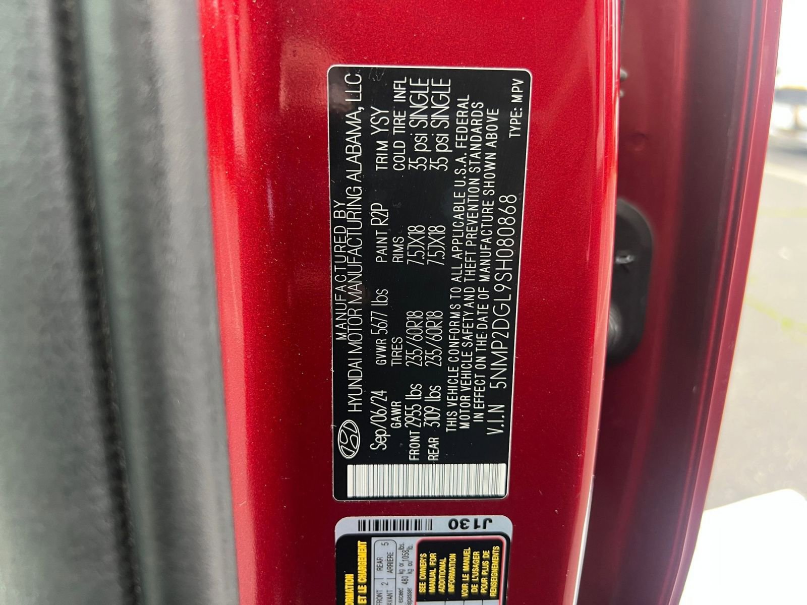 Thumbnail: 2025 Hyundai Santa Fe - 30