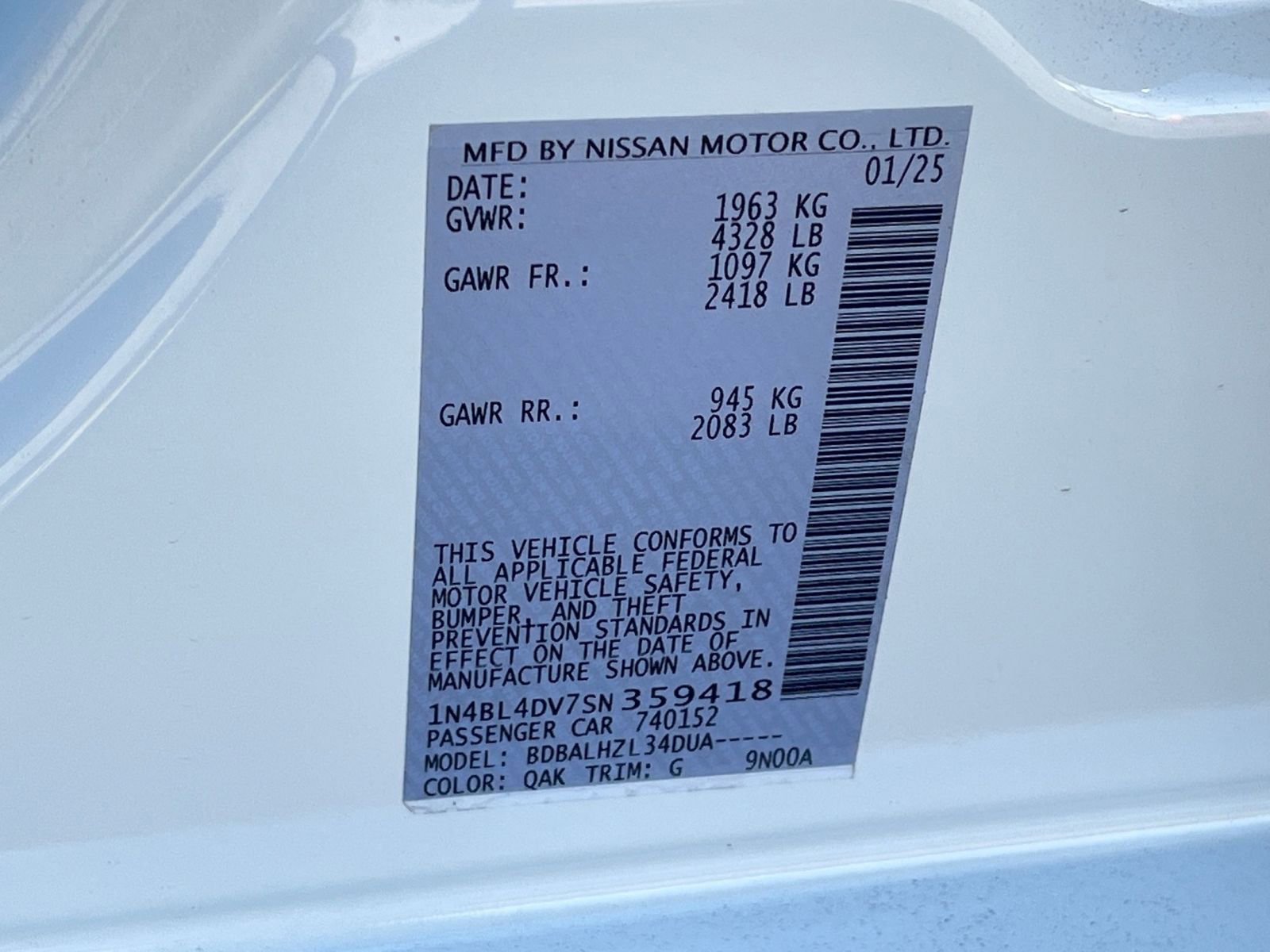 Thumbnail: 2025 Nissan Altima - 29