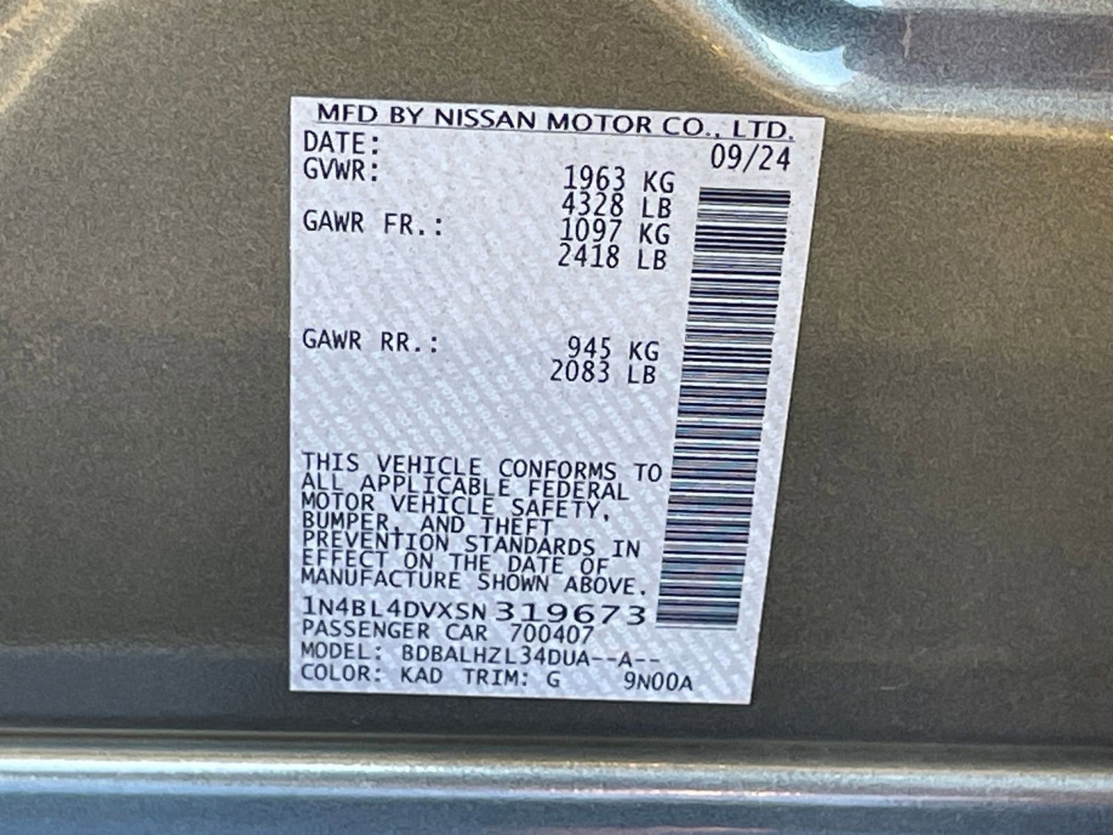 Thumbnail: 2025 Nissan Altima - 29