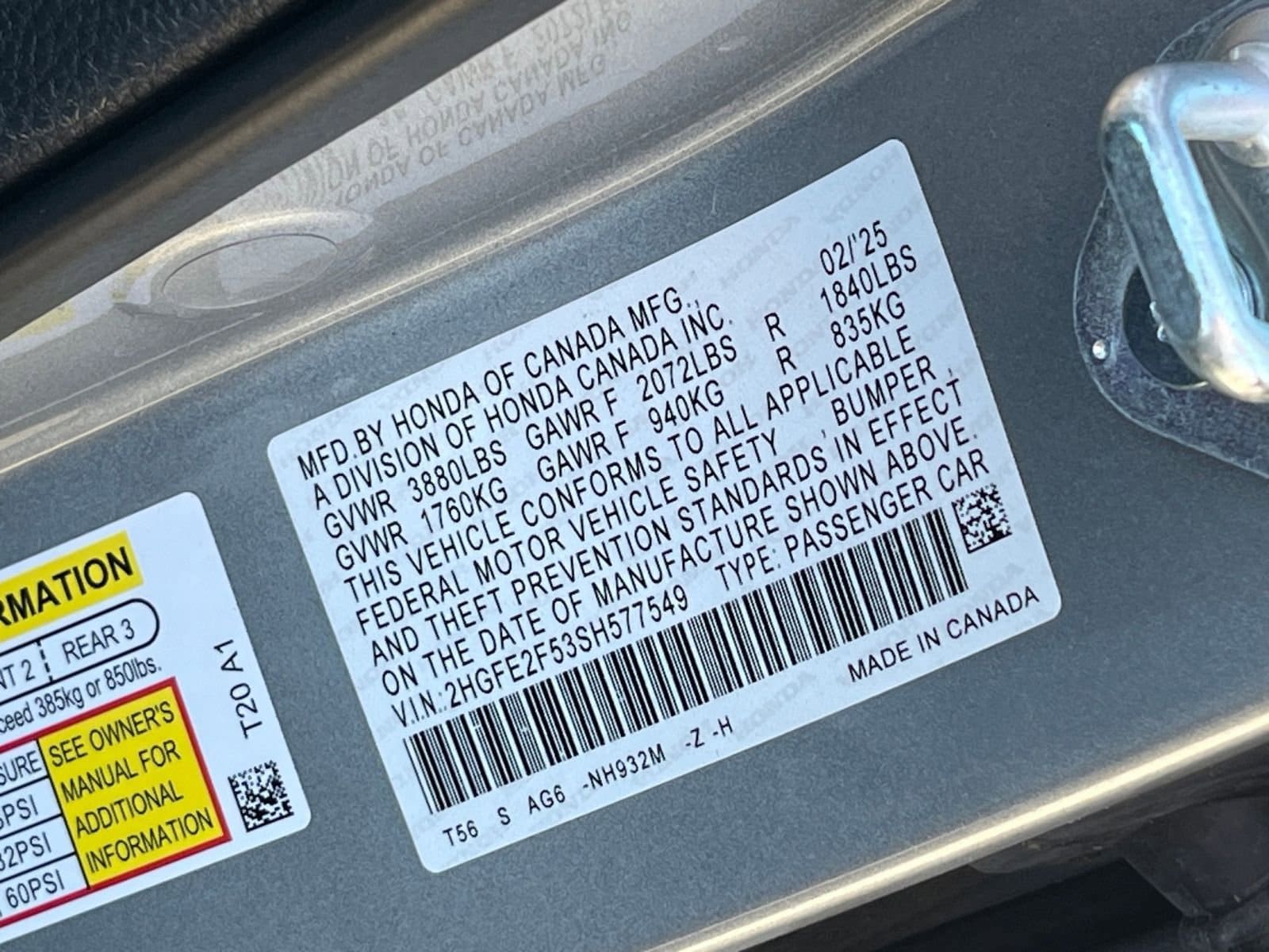 Thumbnail: 2025 Honda Civic - 27