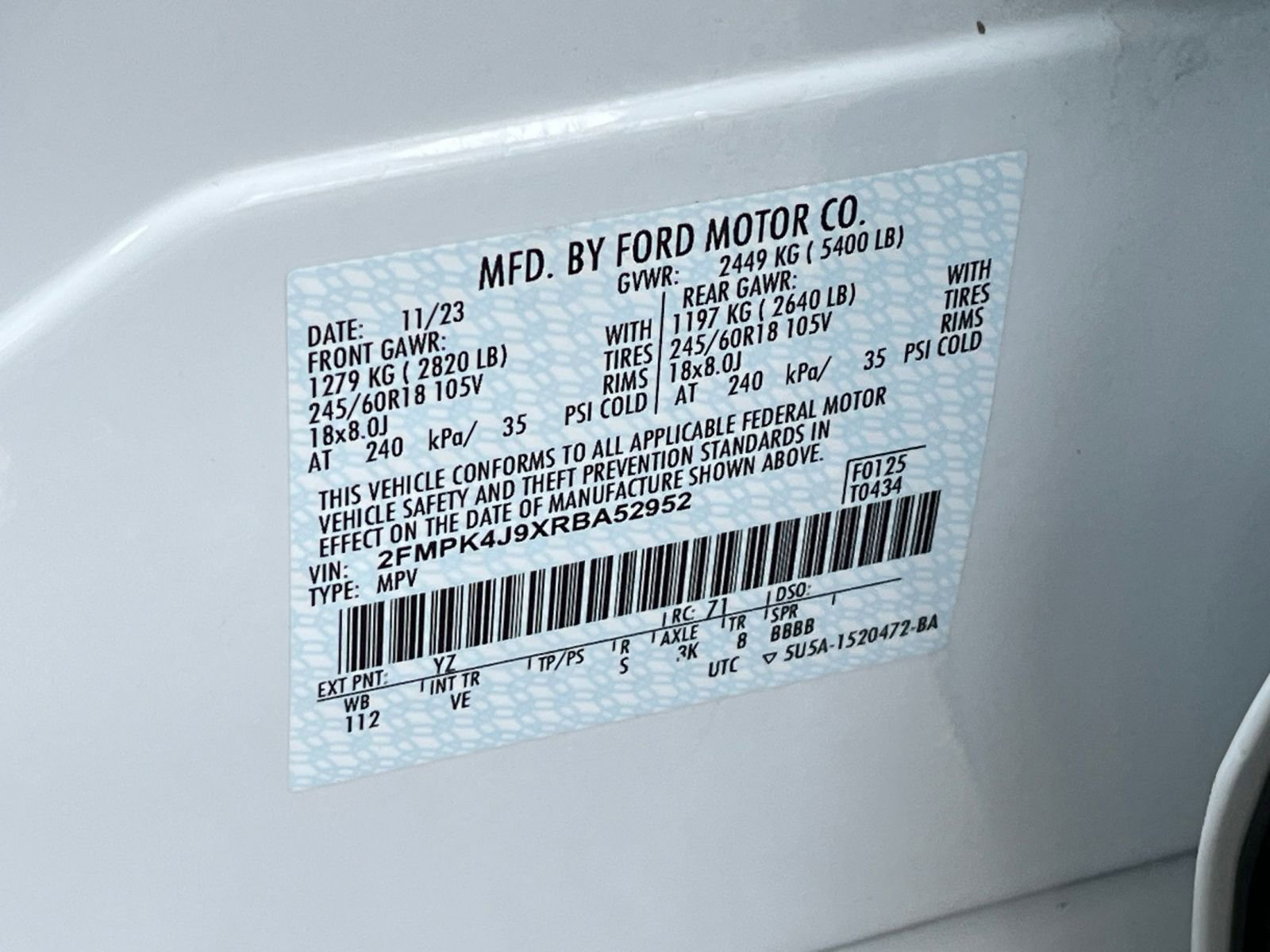 2024 Ford Edge SEL 29