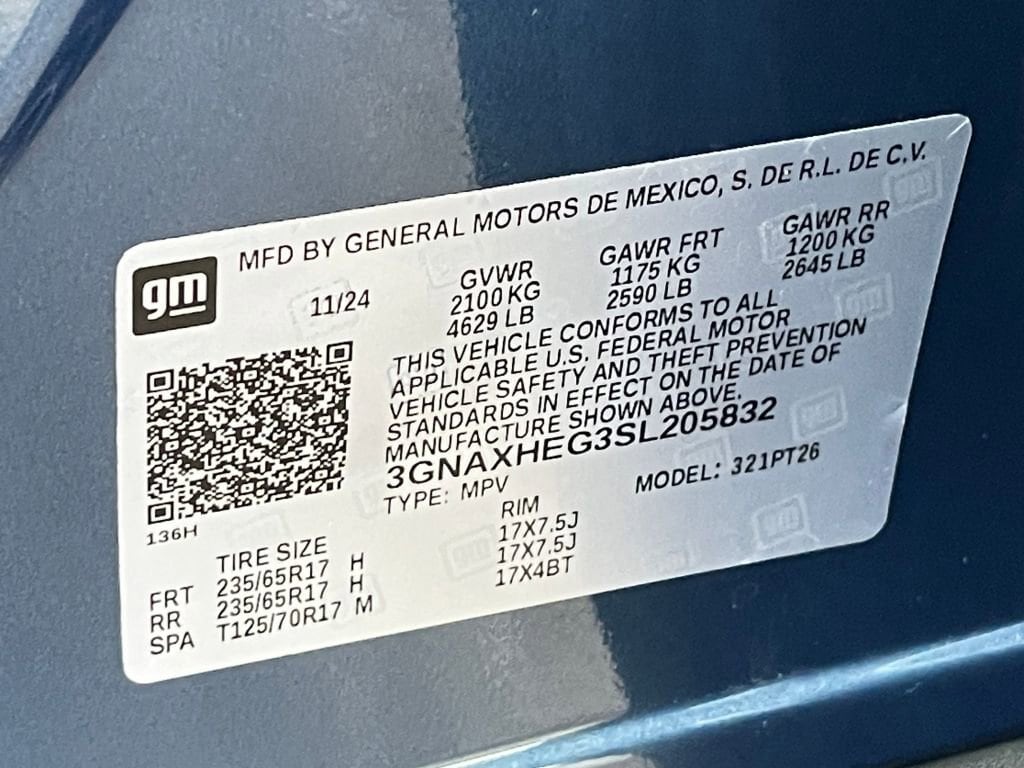 Thumbnail: 2025 Chevrolet Equinox - 18