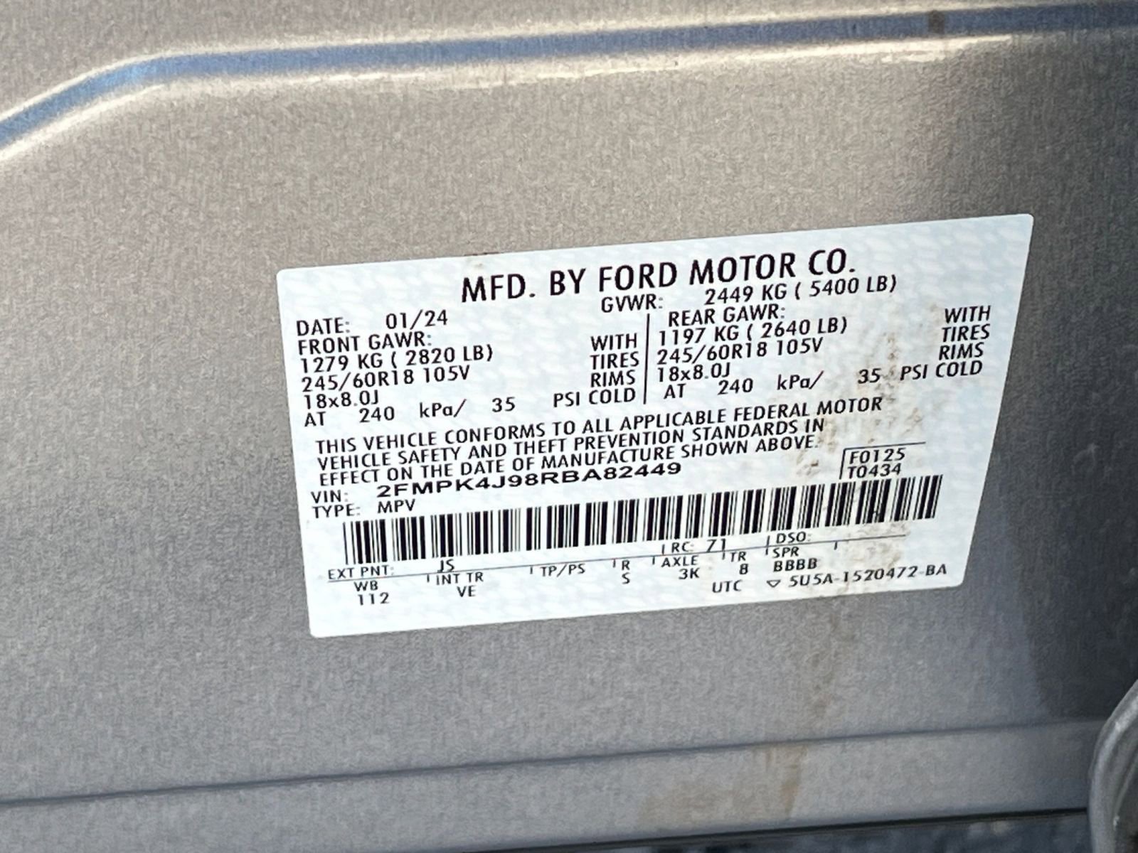 Thumbnail: 2024 Ford Edge - 29