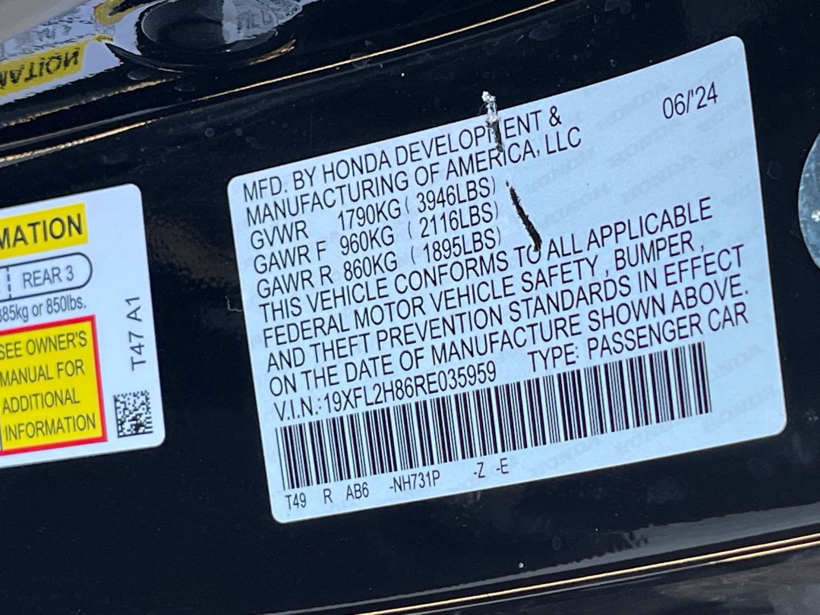 Thumbnail: 2024 Honda Civic - 28