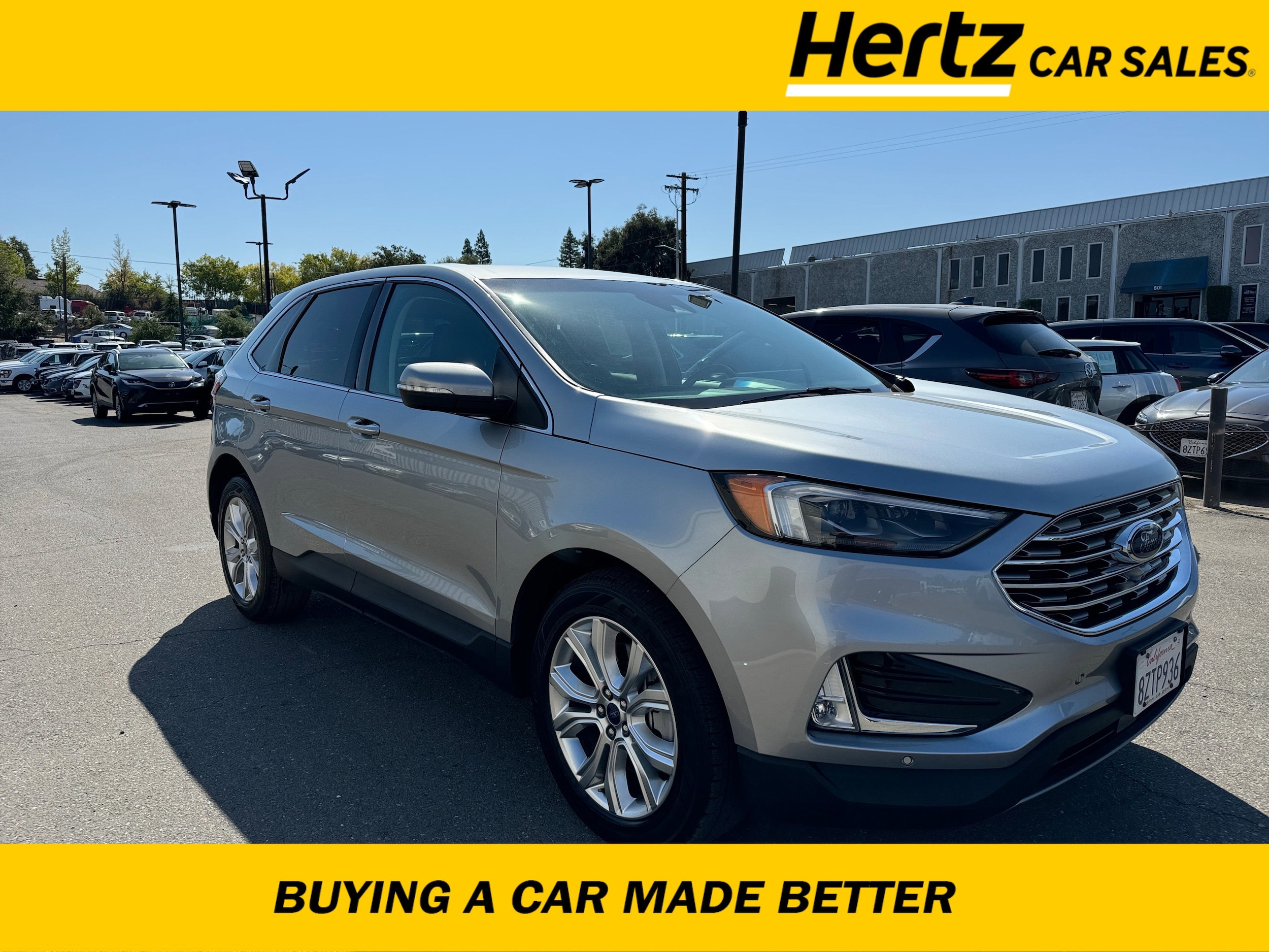 2022 Ford Edge Titanium Hero Image