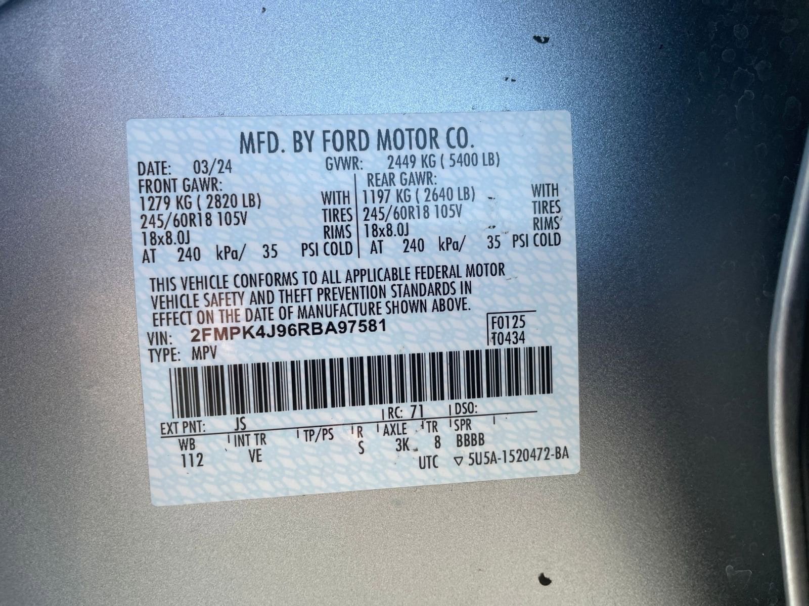 Thumbnail: 2024 Ford Edge - 28