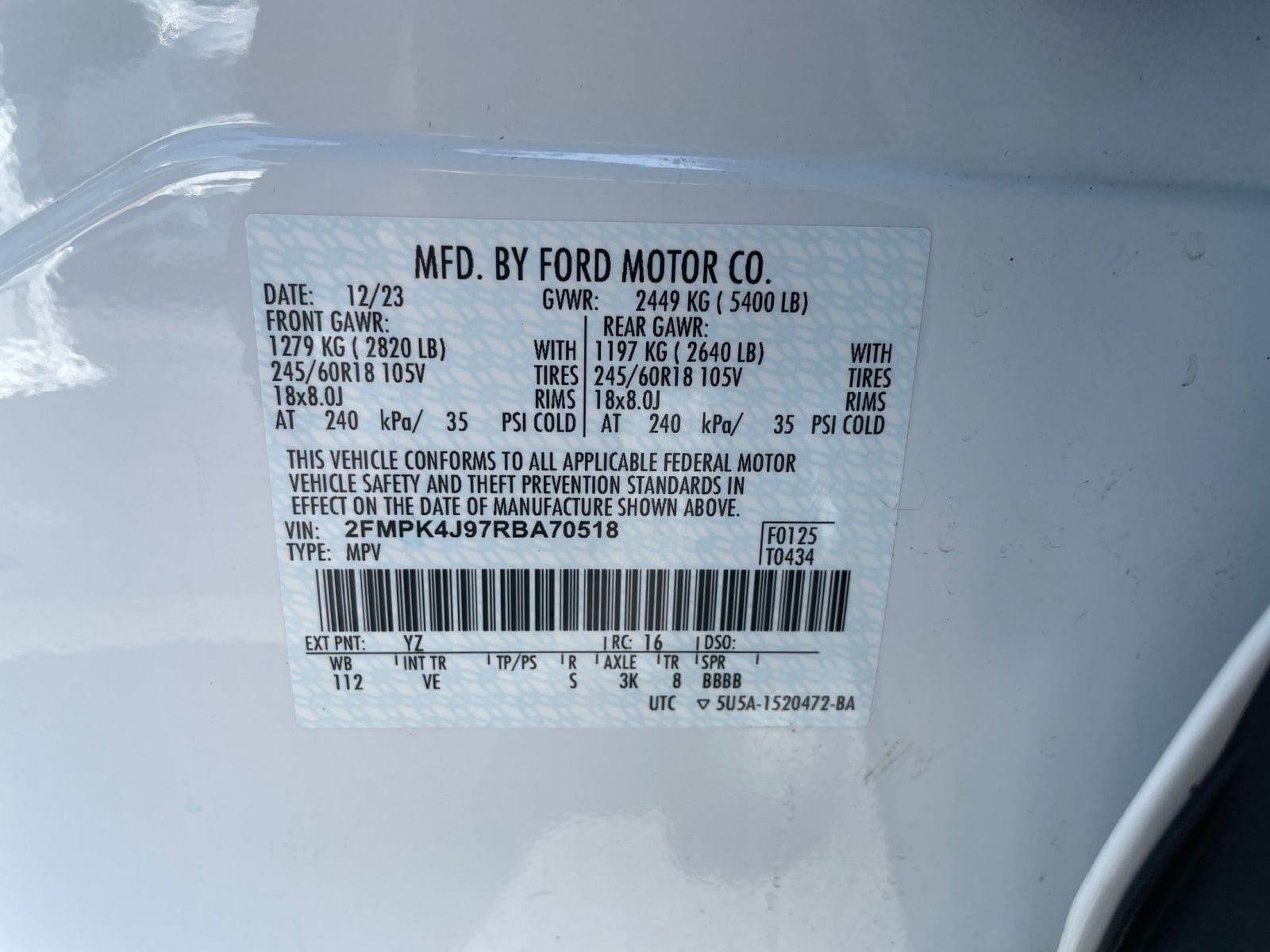 Thumbnail: 2024 Ford Edge - 28