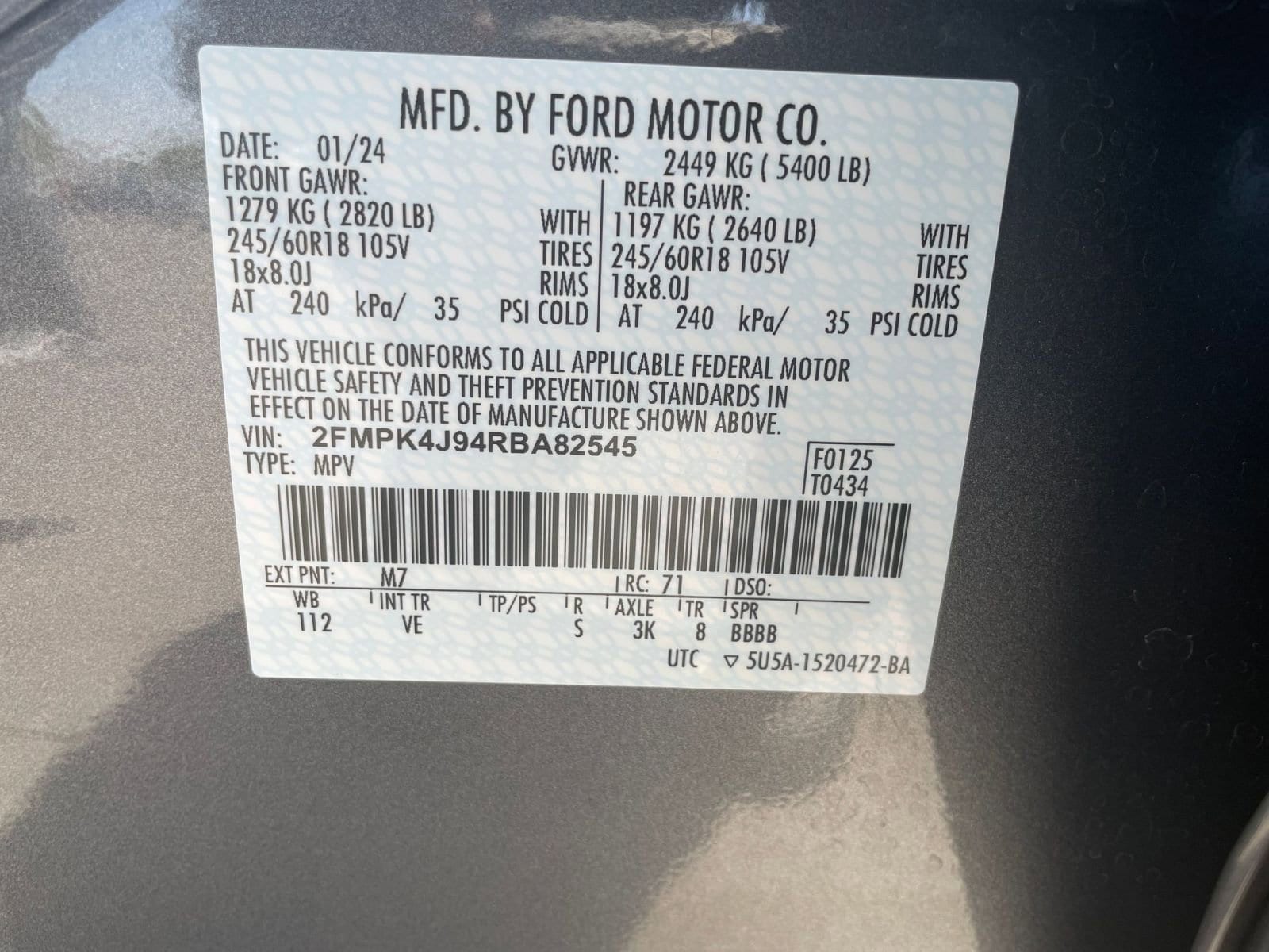Thumbnail: 2024 Ford Edge - 28