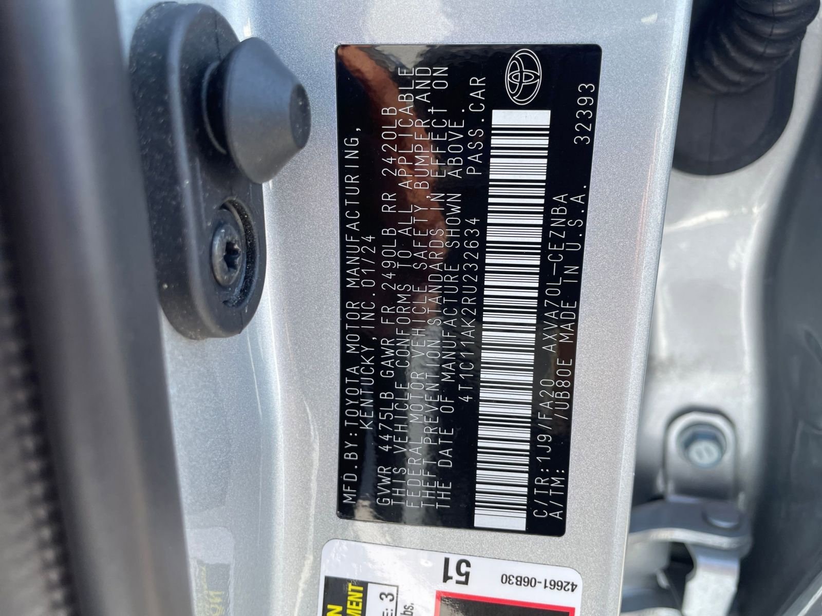 2024 Toyota Camry LE 27
