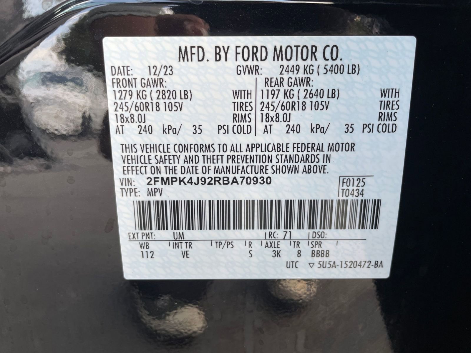 Thumbnail: 2024 Ford Edge - 29