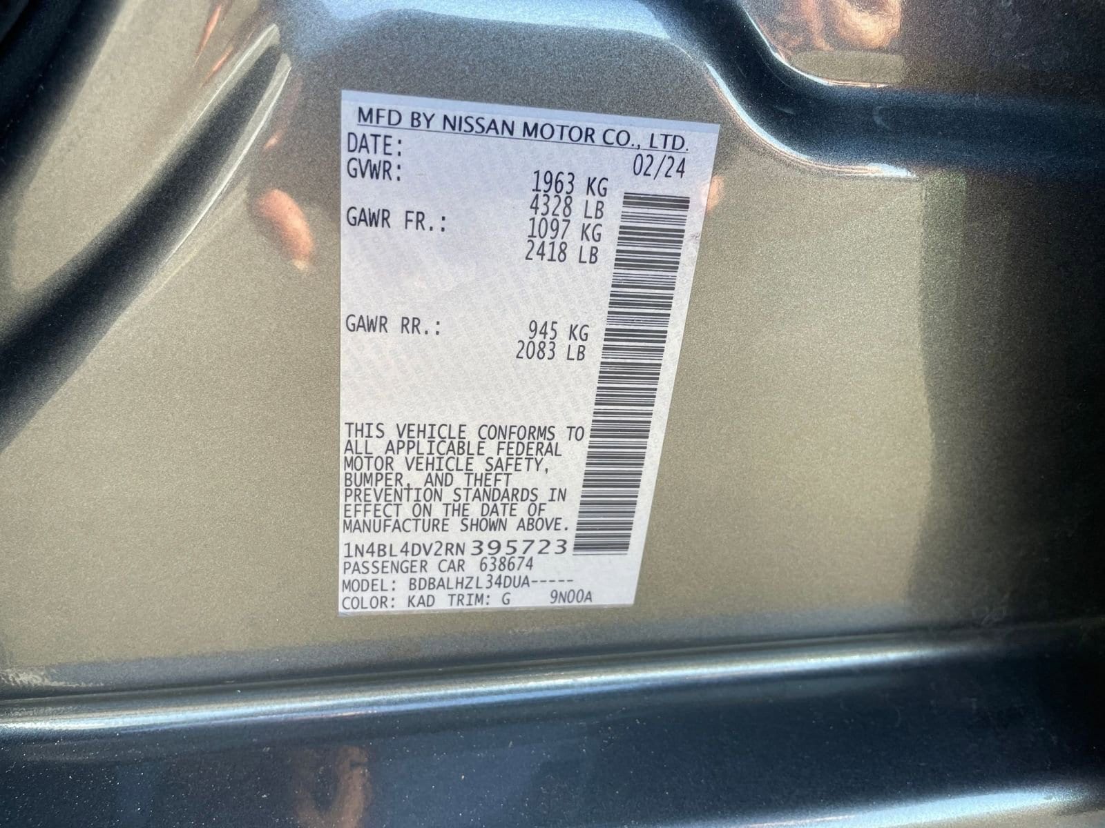 Thumbnail: 2024 Nissan Altima - 22