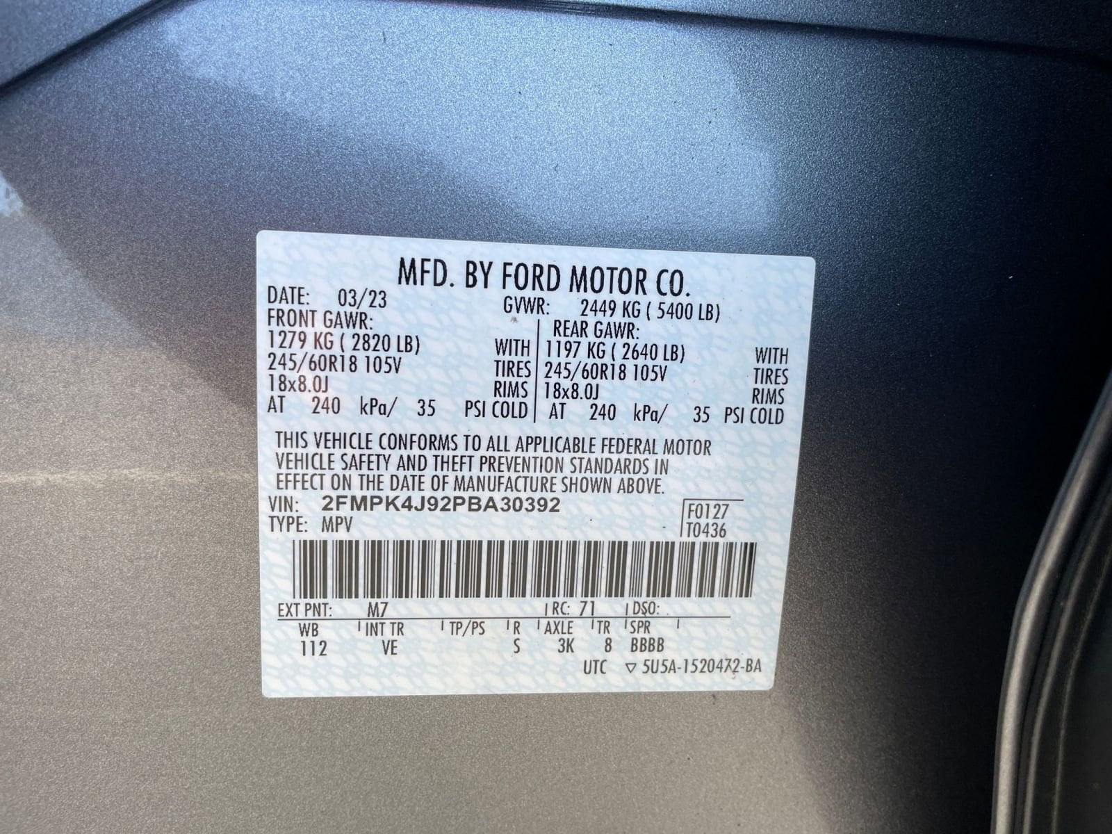 Thumbnail: 2023 Ford Edge - 29