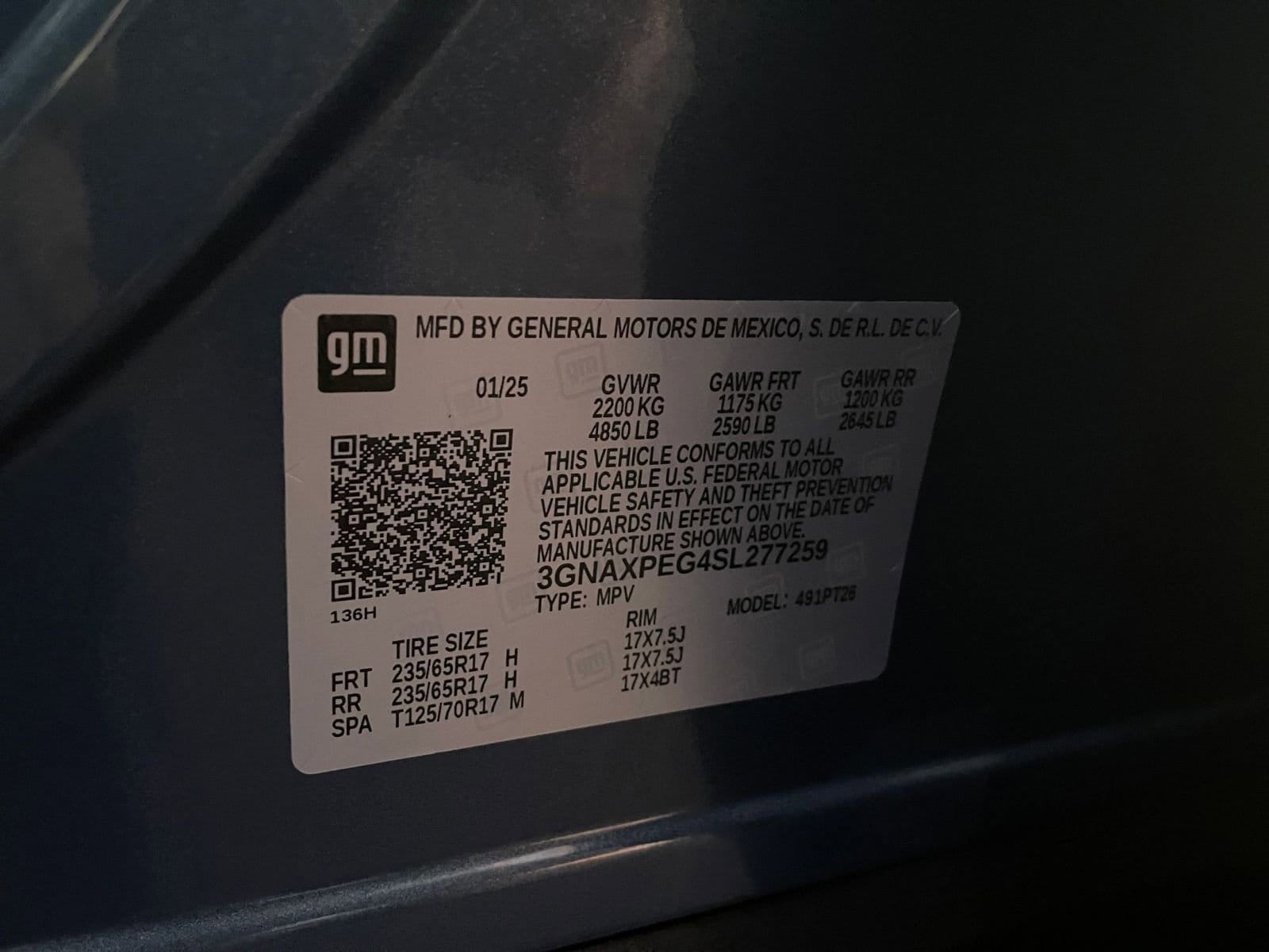 Thumbnail: 2025 Chevrolet Equinox - 28