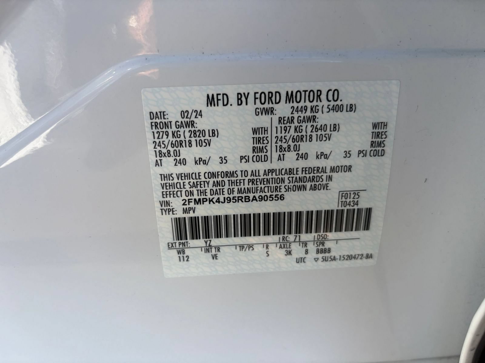 Thumbnail: 2024 Ford Edge - 30