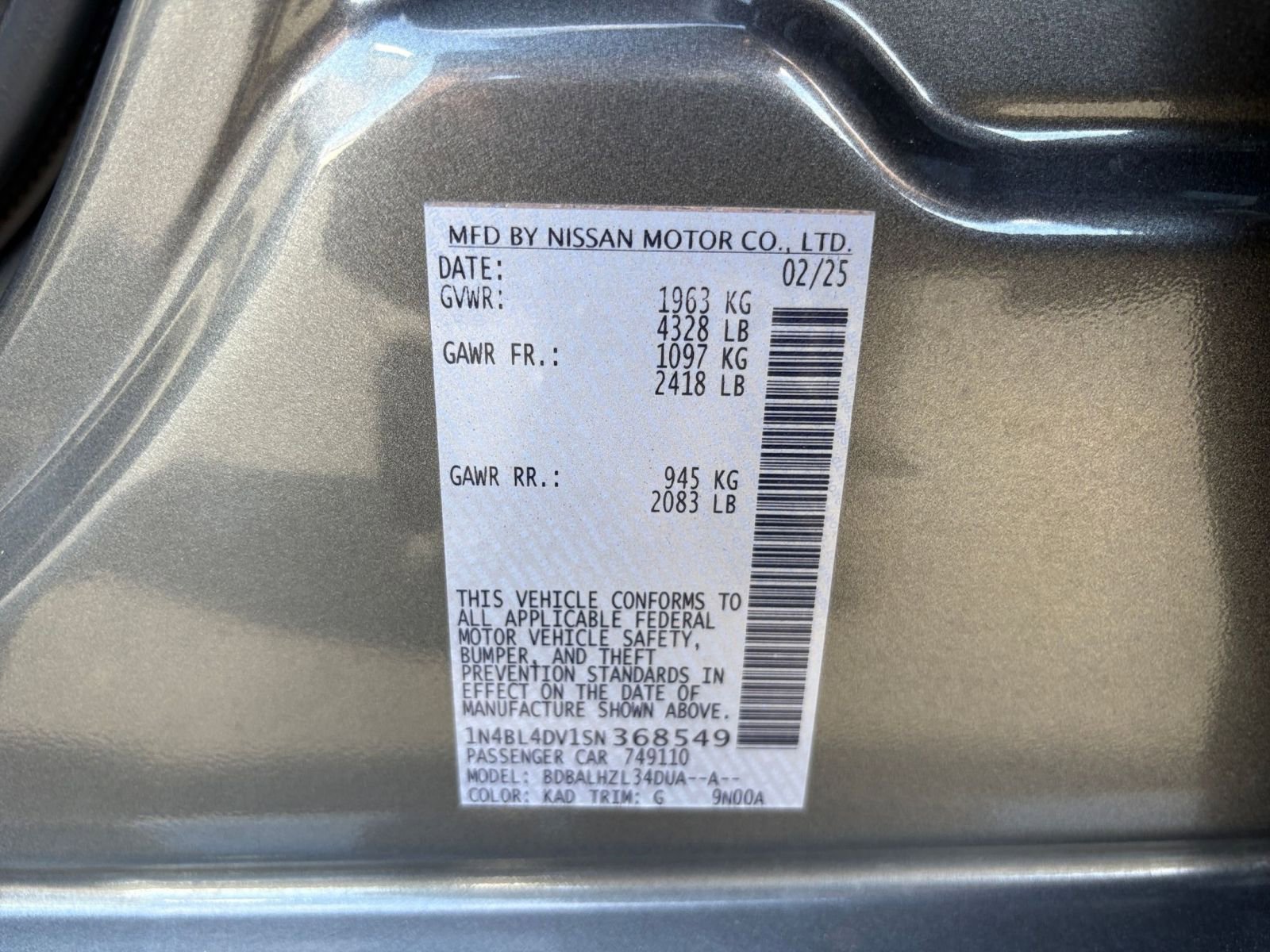 Thumbnail: 2025 Nissan Altima - 30