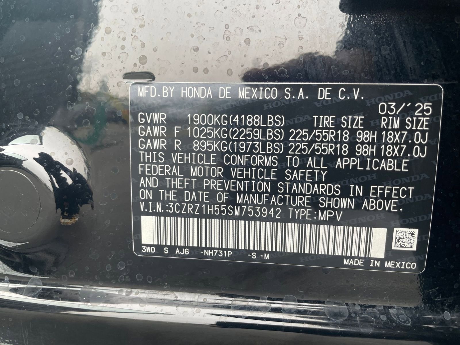 Thumbnail: 2025 Honda HR-V - 23