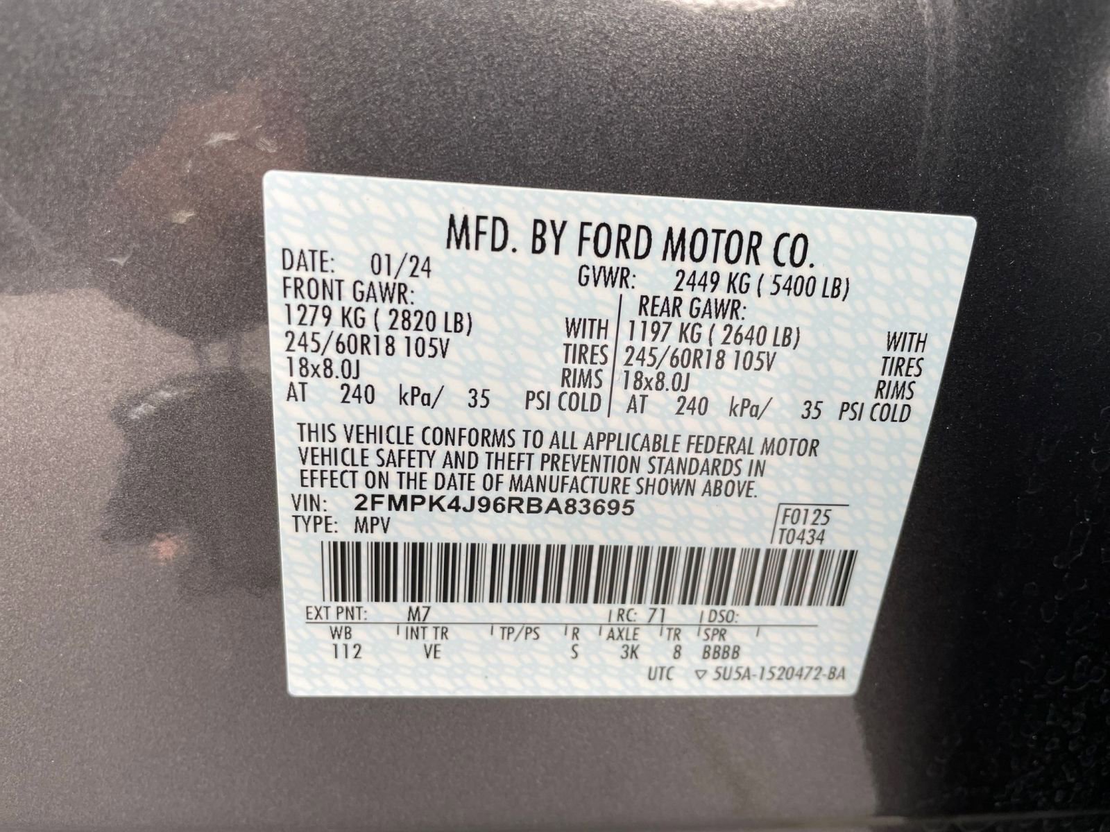 2024 Ford Edge SEL 28
