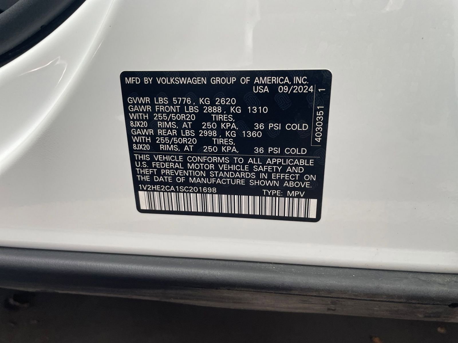 Thumbnail: 2025 Volkswagen Atlas - 29