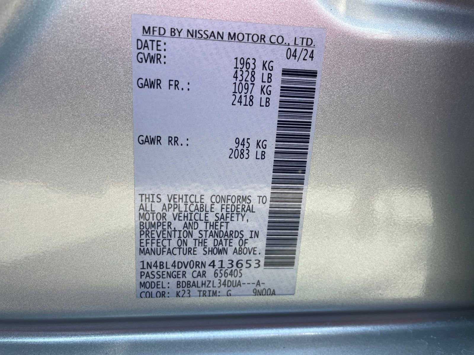 Thumbnail: 2024 Nissan Altima - 23