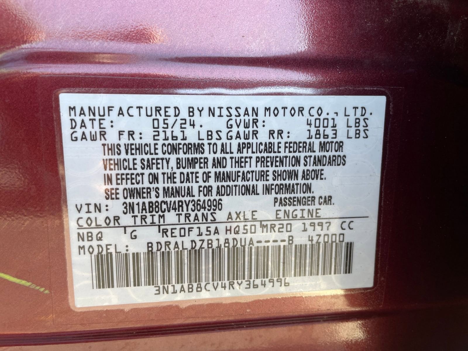Thumbnail: 2024 Nissan Sentra - 27