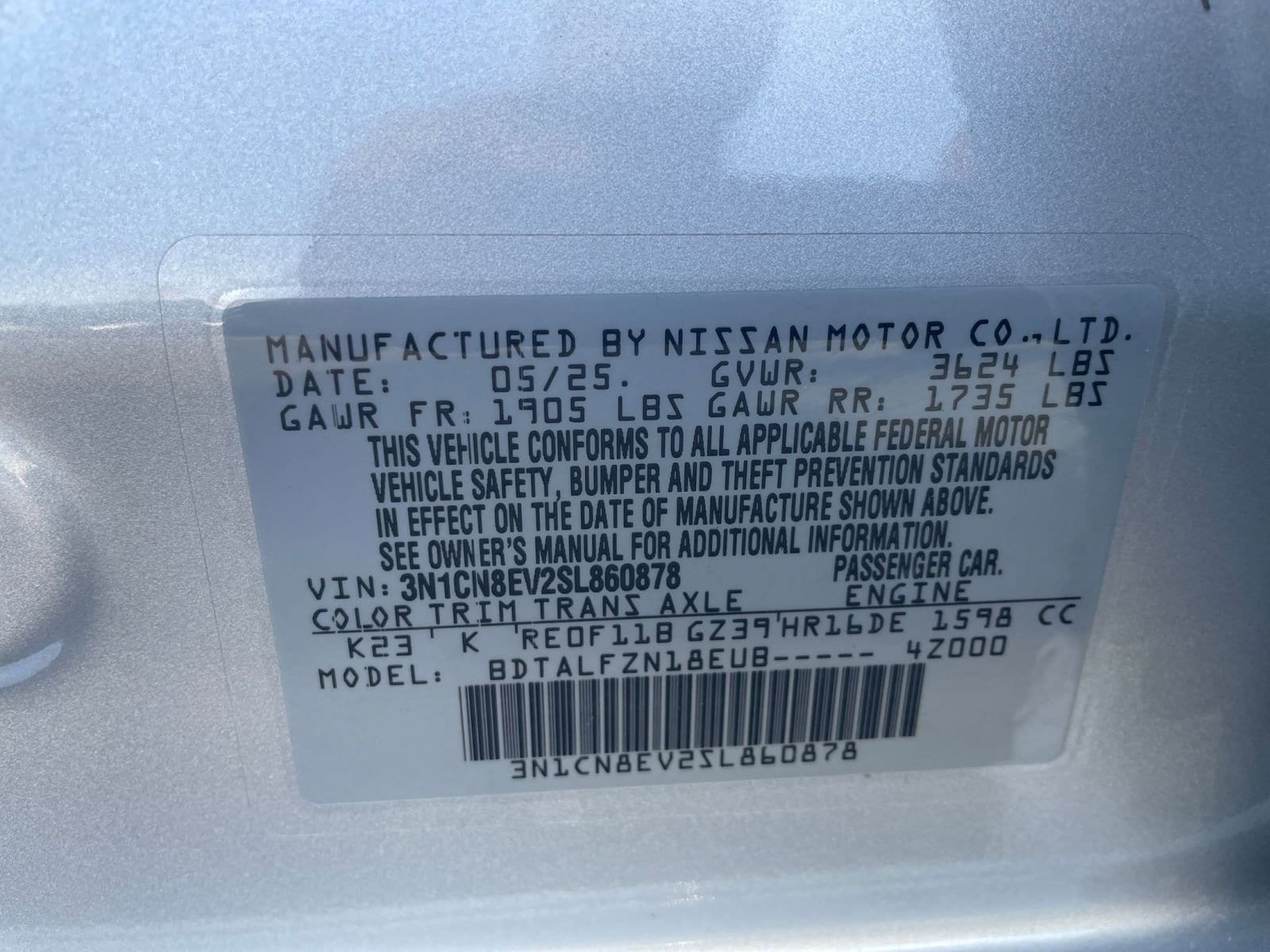 Thumbnail: 2025 Nissan Versa - 23