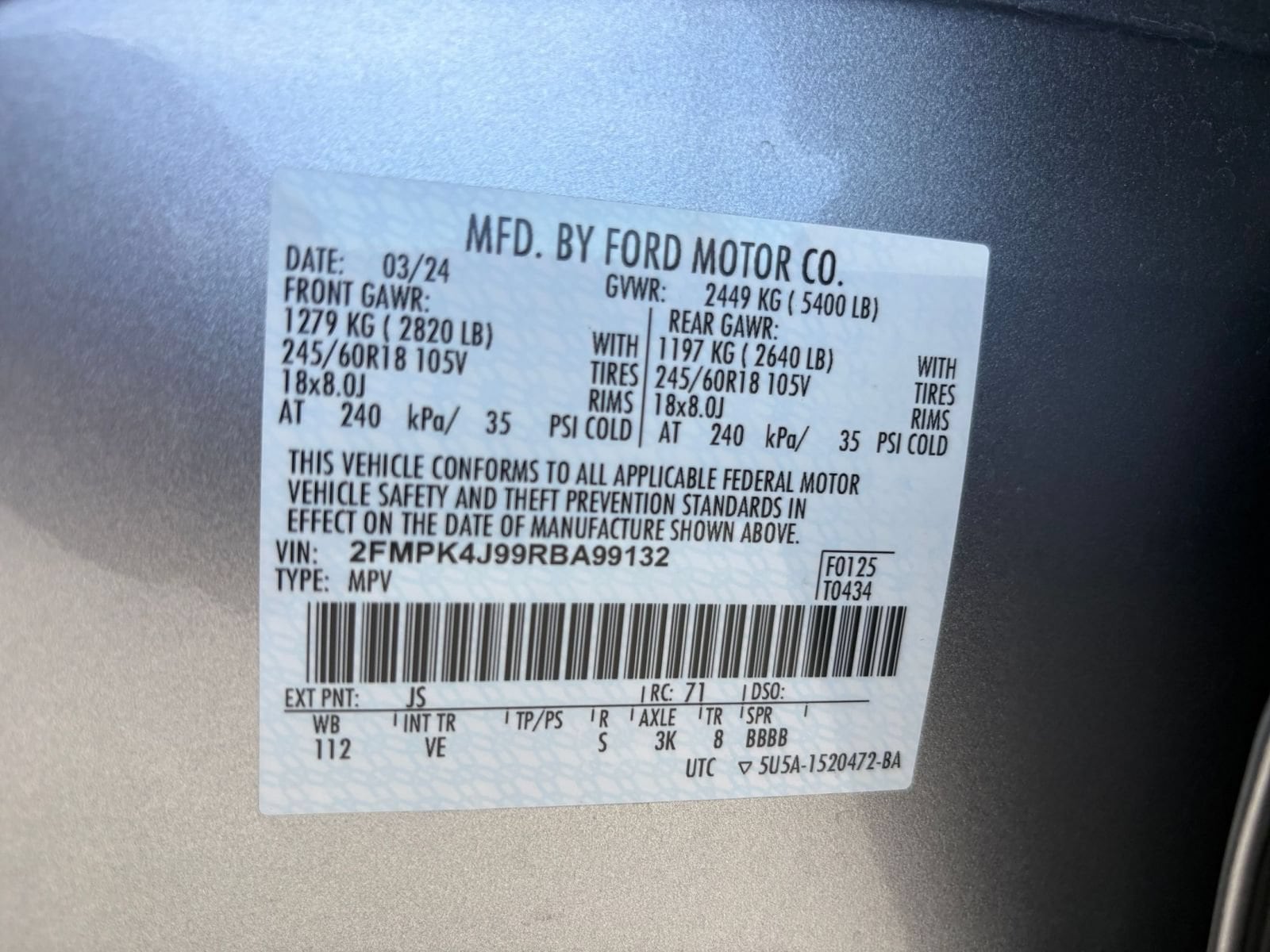 Thumbnail: 2024 Ford Edge - 25