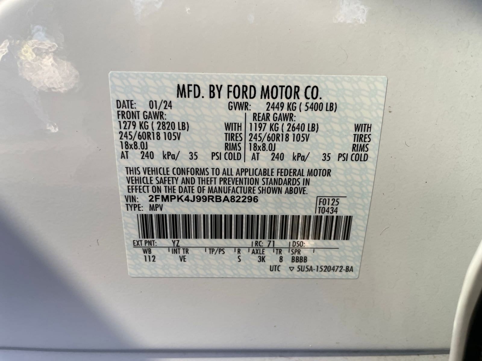 Thumbnail: 2024 Ford Edge - 28