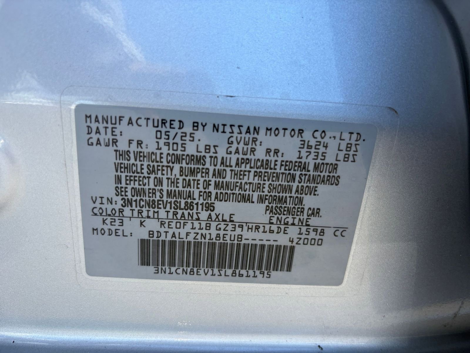 Thumbnail: 2025 Nissan Versa - 27
