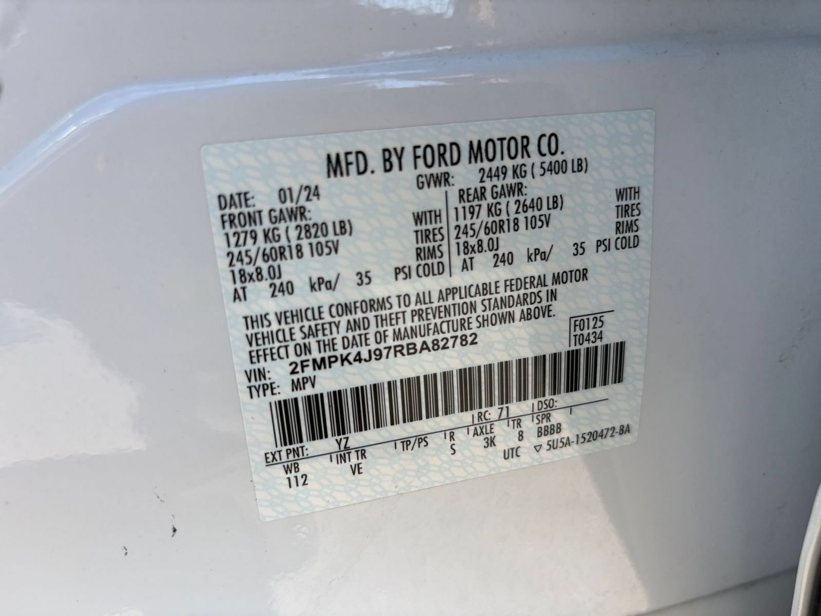 Thumbnail: 2024 Ford Edge - 30