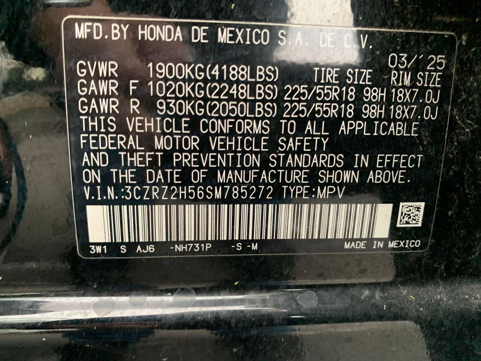 Thumbnail: 2025 Honda HR-V - 27