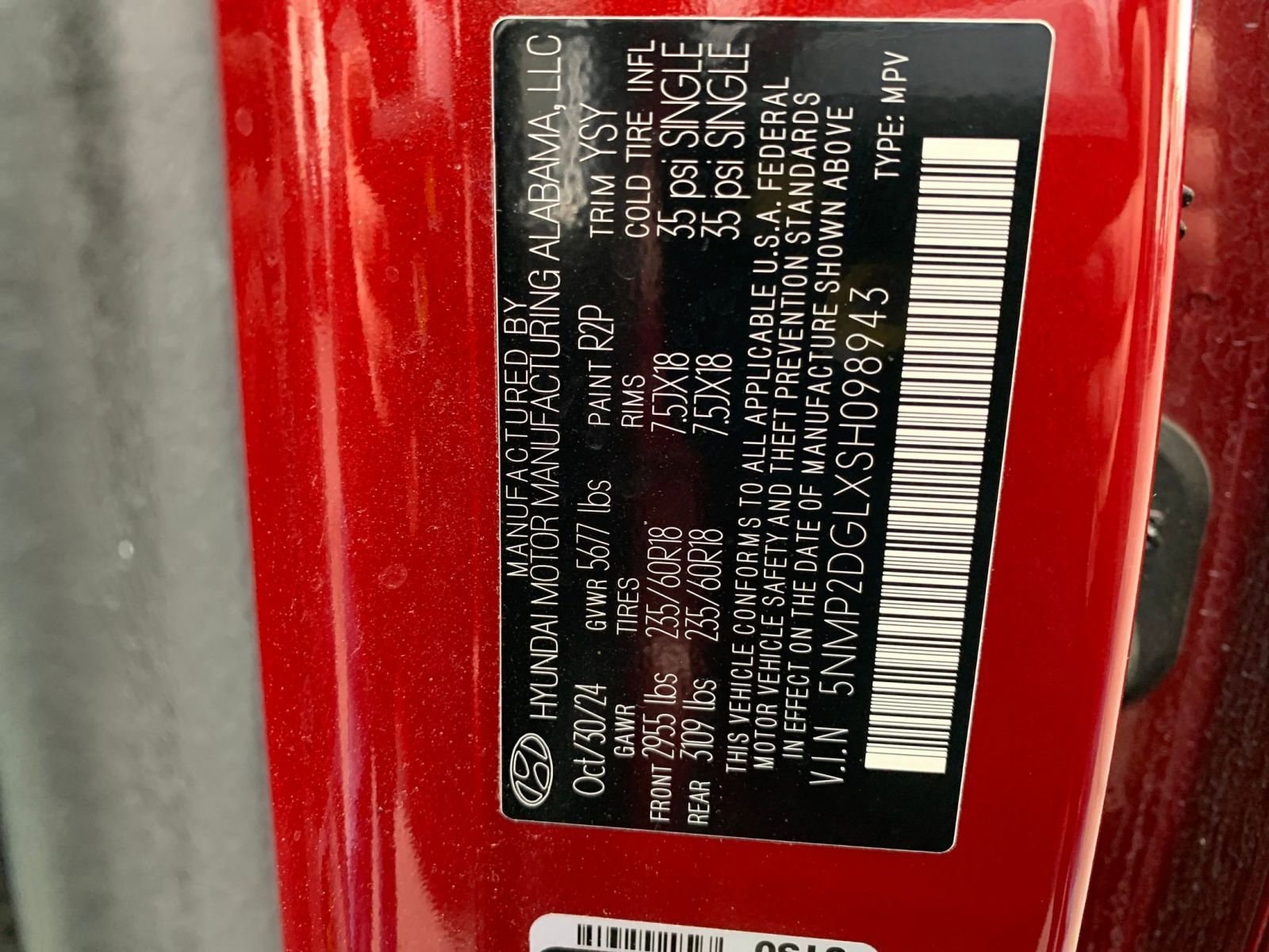 Thumbnail: 2025 Hyundai Santa Fe - 32