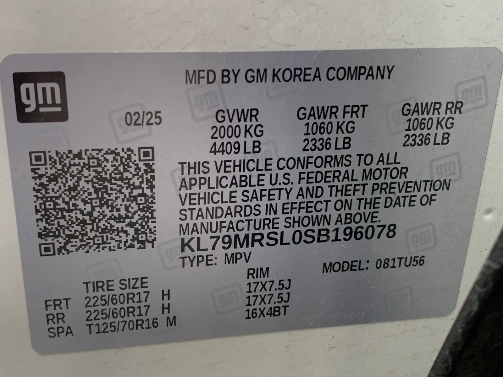 Thumbnail: 2025 Chevrolet TrailBlazer - 27