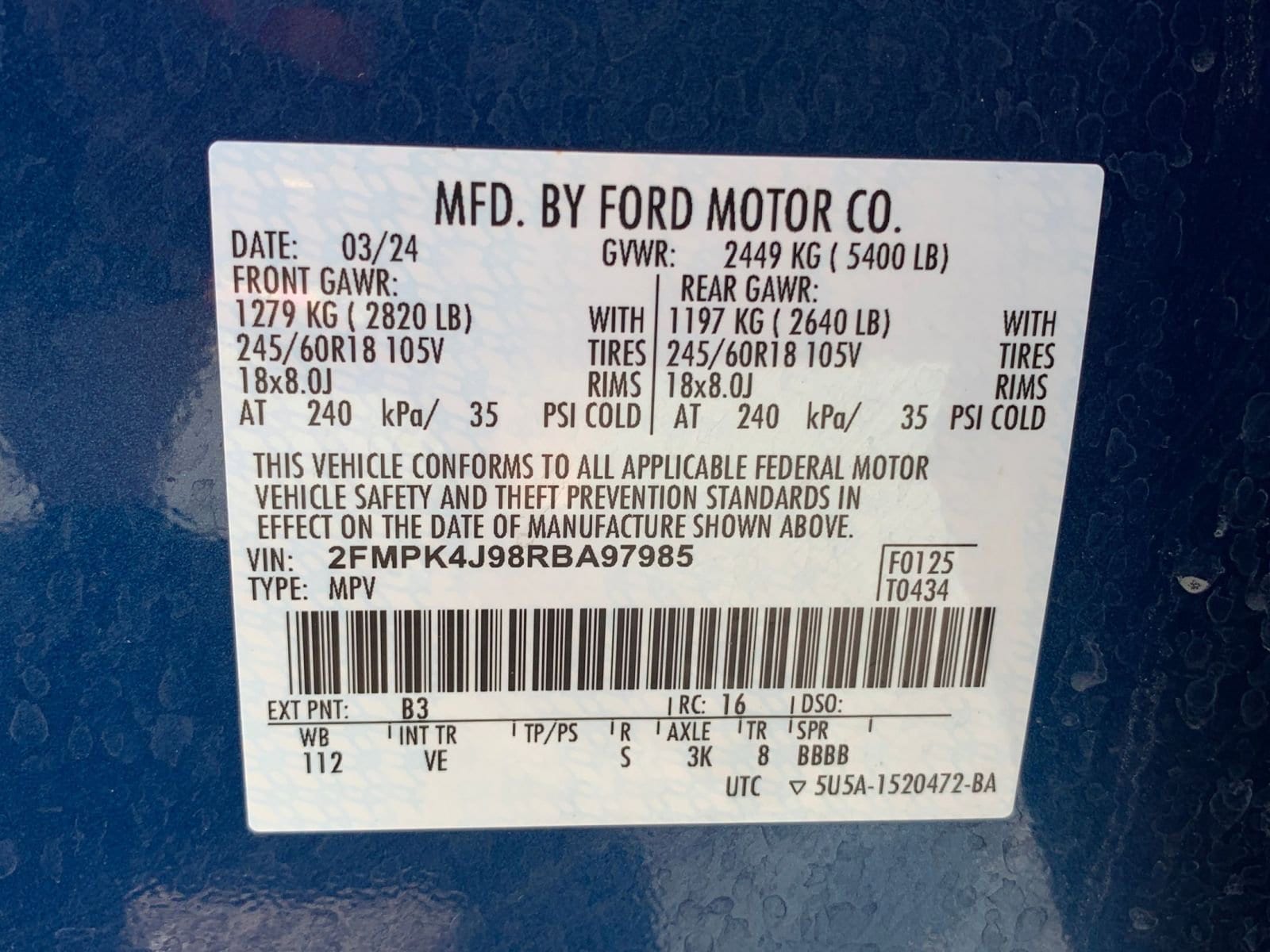 2024 Ford Edge SEL 29
