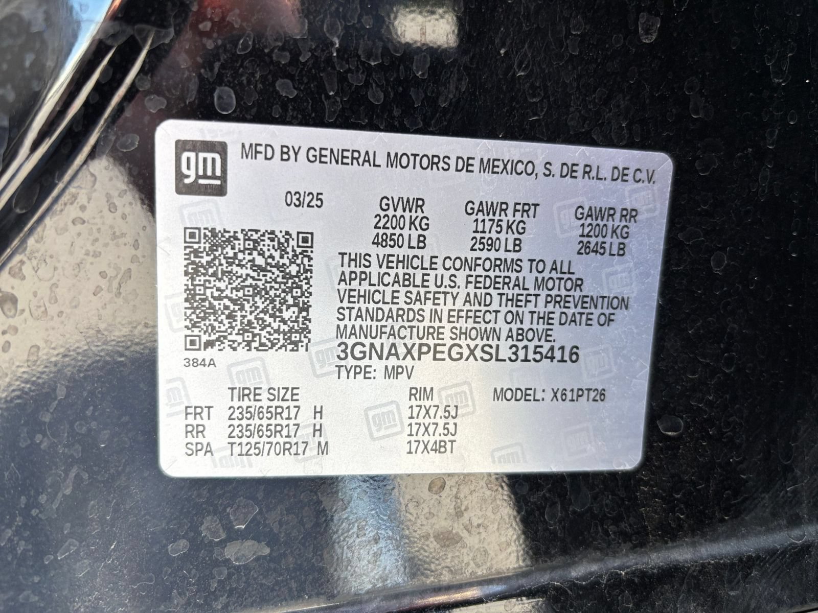 Thumbnail: 2025 Chevrolet Equinox - 30