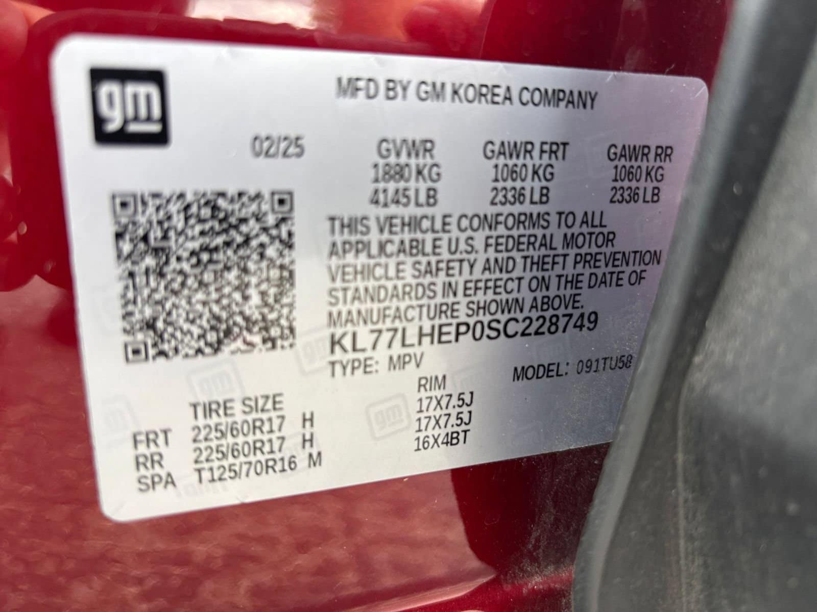 Thumbnail: 2025 Chevrolet Trax - 27