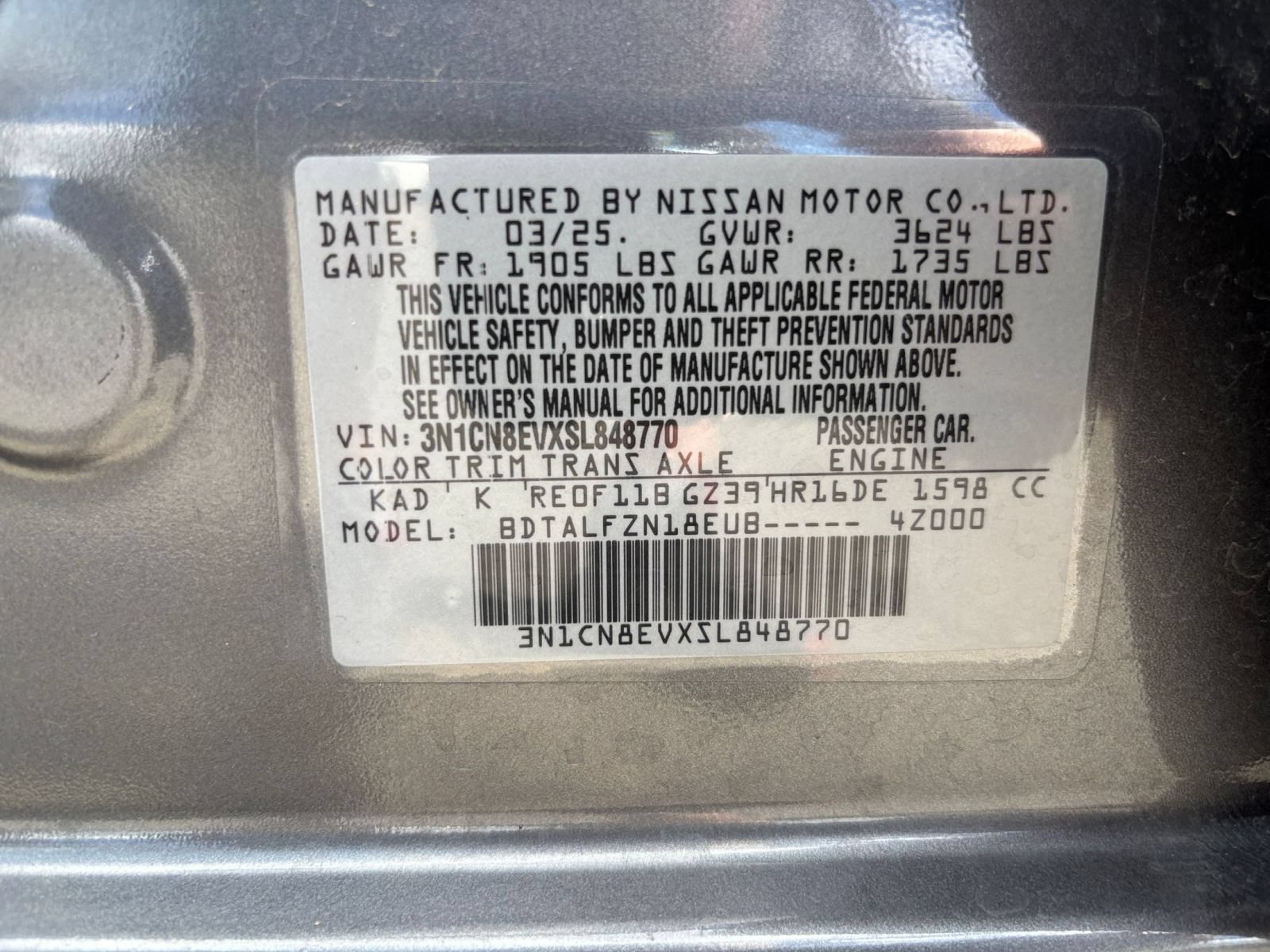 Thumbnail: 2025 Nissan Versa - 22