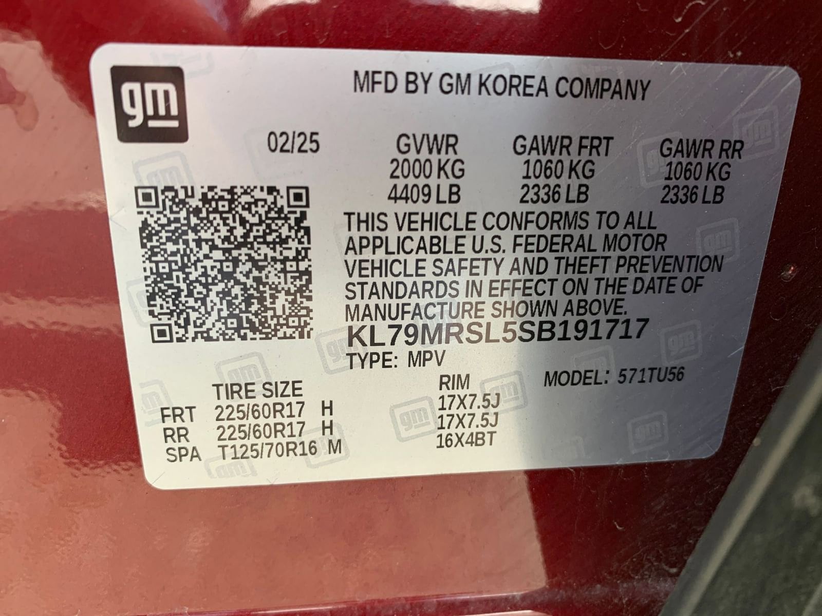 Thumbnail: 2025 Chevrolet TrailBlazer - 27