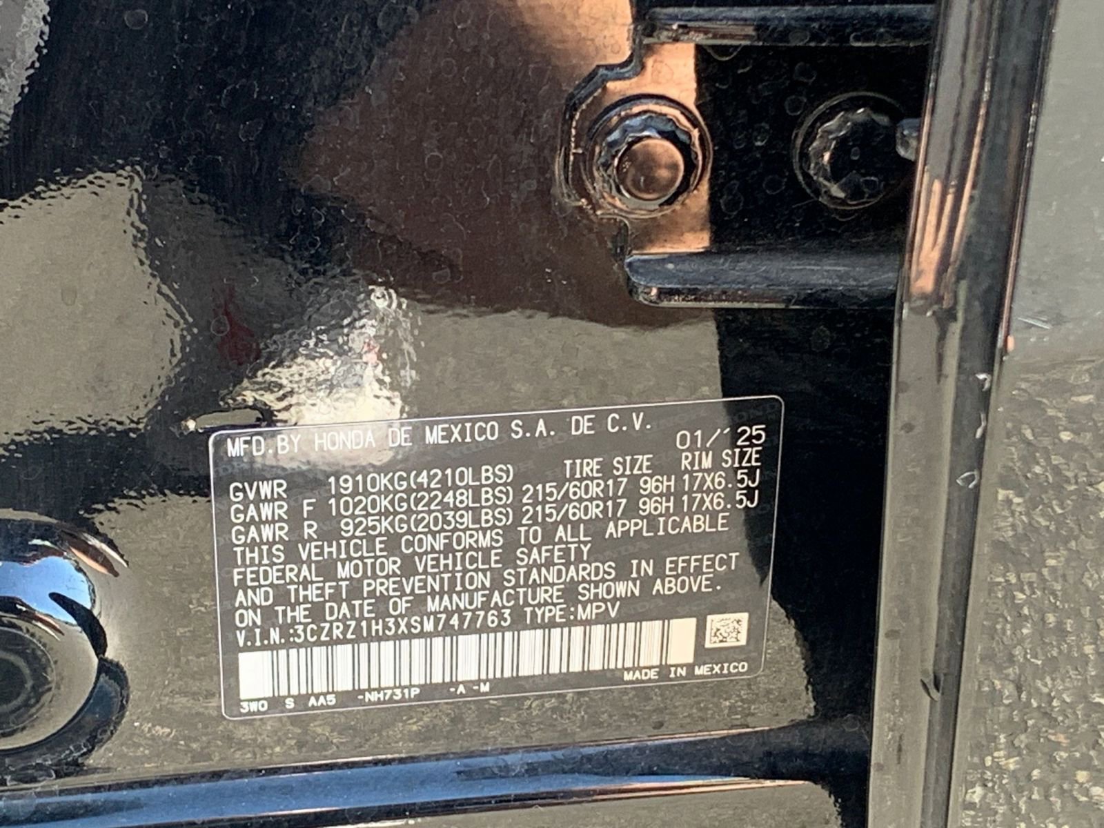 Thumbnail: 2025 Honda HR-V - 27