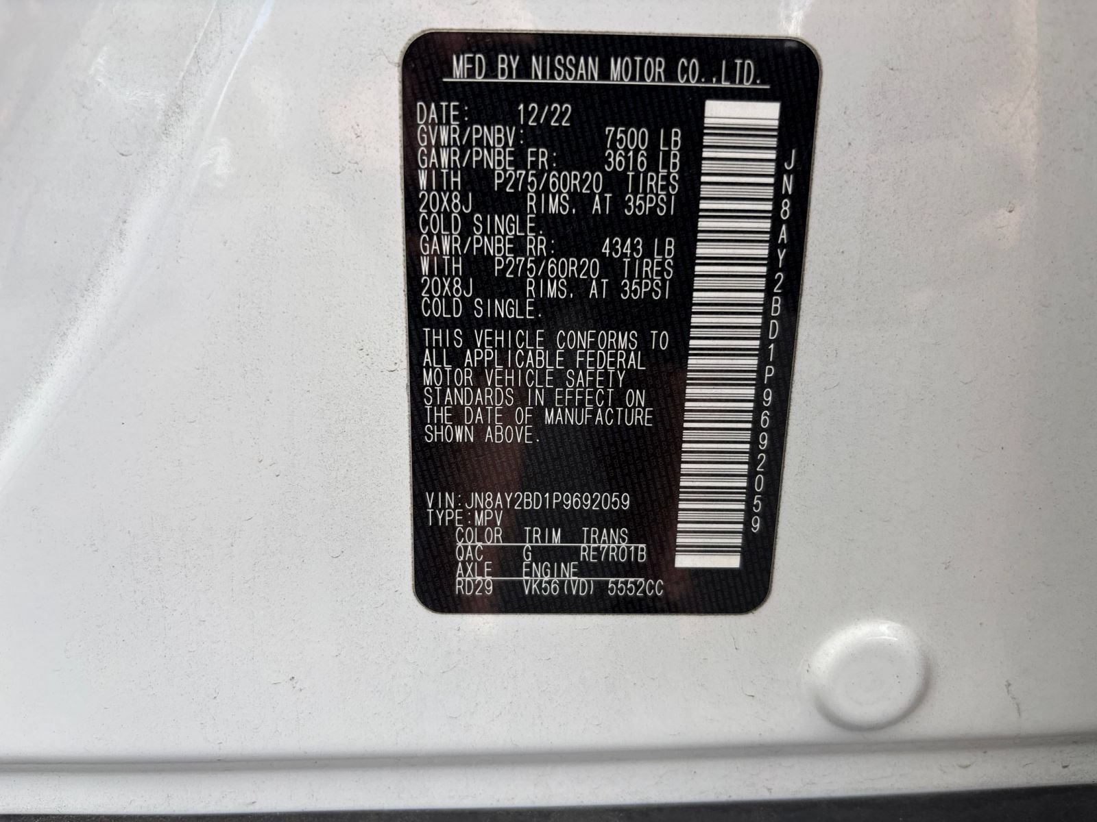 Thumbnail: 2023 Nissan Armada - 33