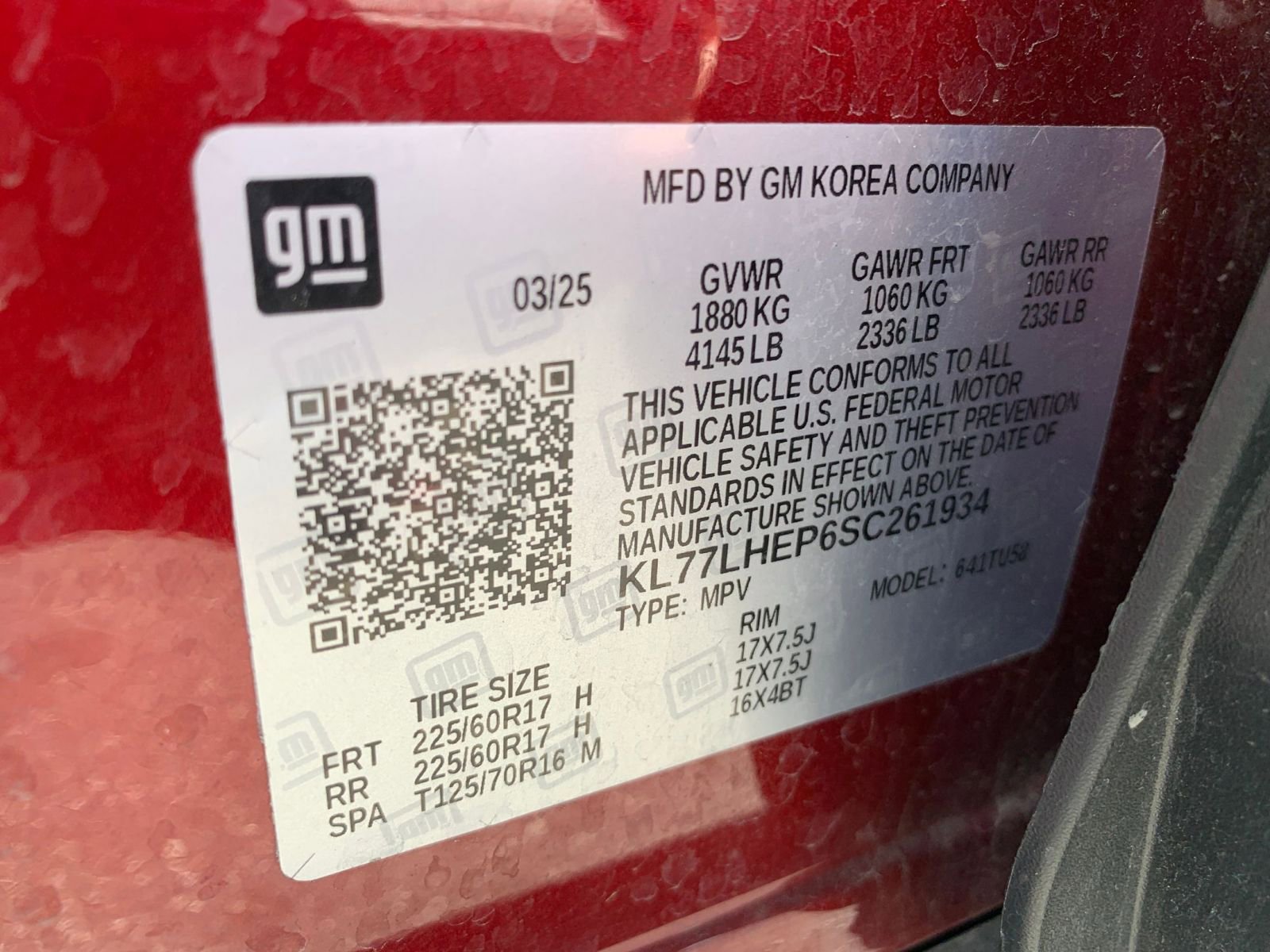 Thumbnail: 2025 Chevrolet Trax - 28