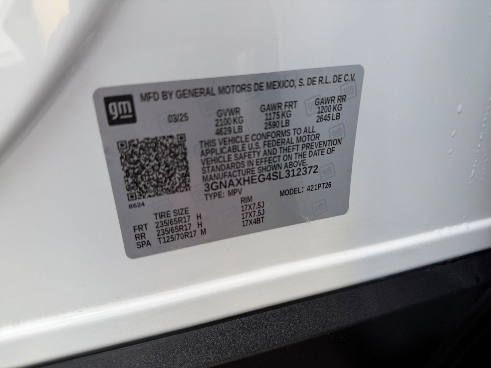 Thumbnail: 2025 Chevrolet Equinox - 30