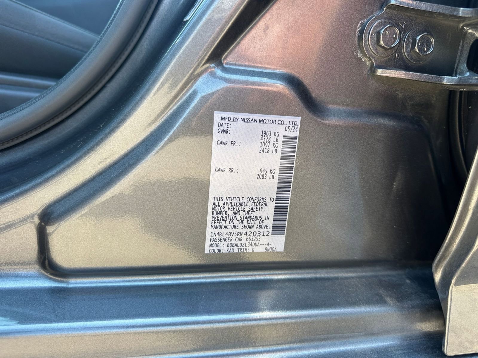 Thumbnail: 2024 Nissan Altima - 27