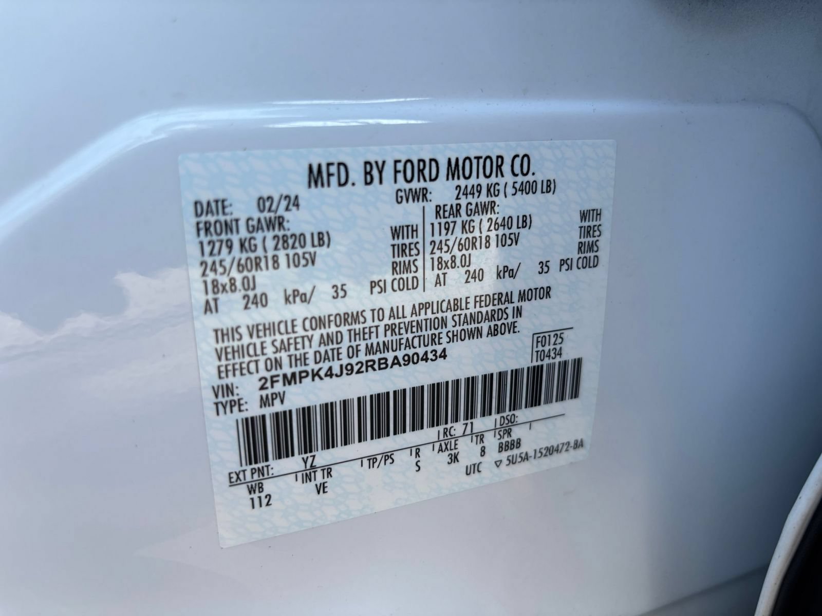 Thumbnail: 2024 Ford Edge - 25