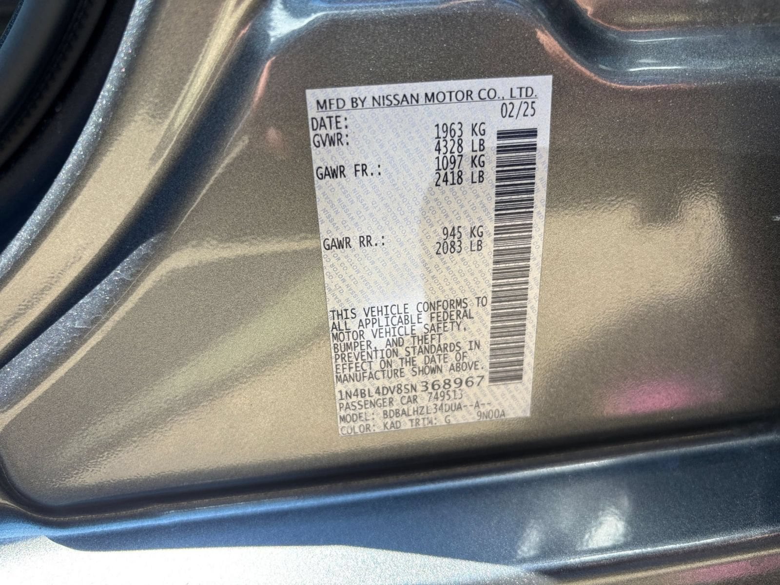 Thumbnail: 2025 Nissan Altima - 29