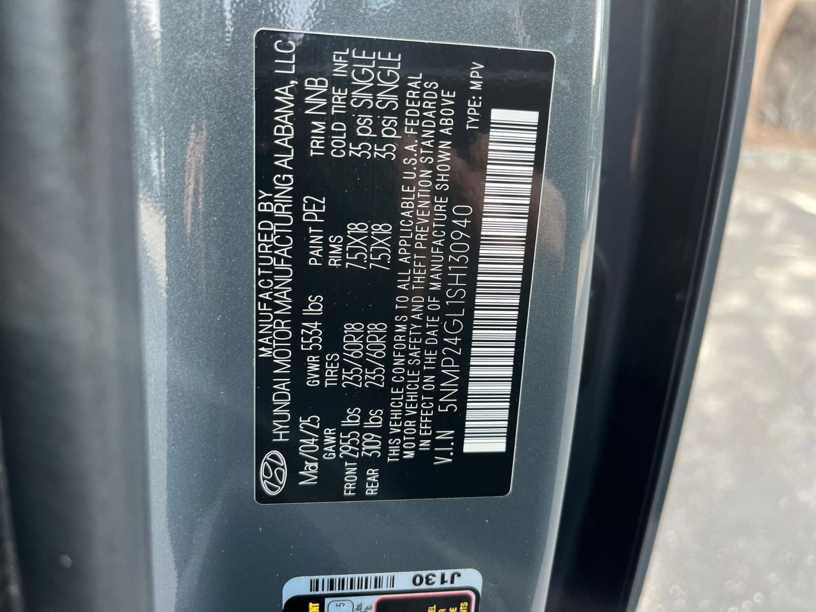 Thumbnail: 2025 Hyundai Santa Fe - 32