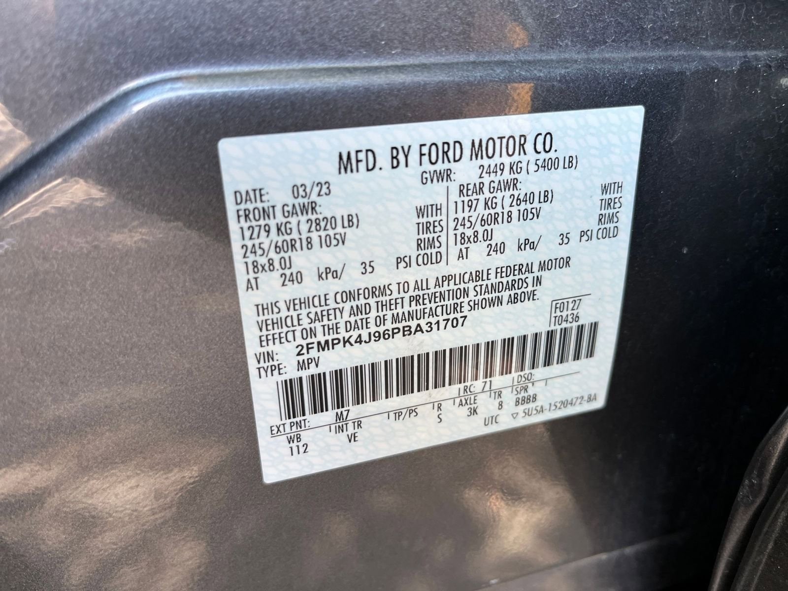 Thumbnail: 2023 Ford Edge - 29