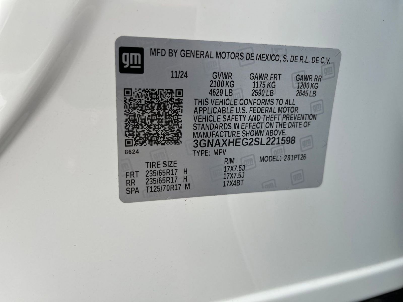 Thumbnail: 2025 Chevrolet Equinox - 28