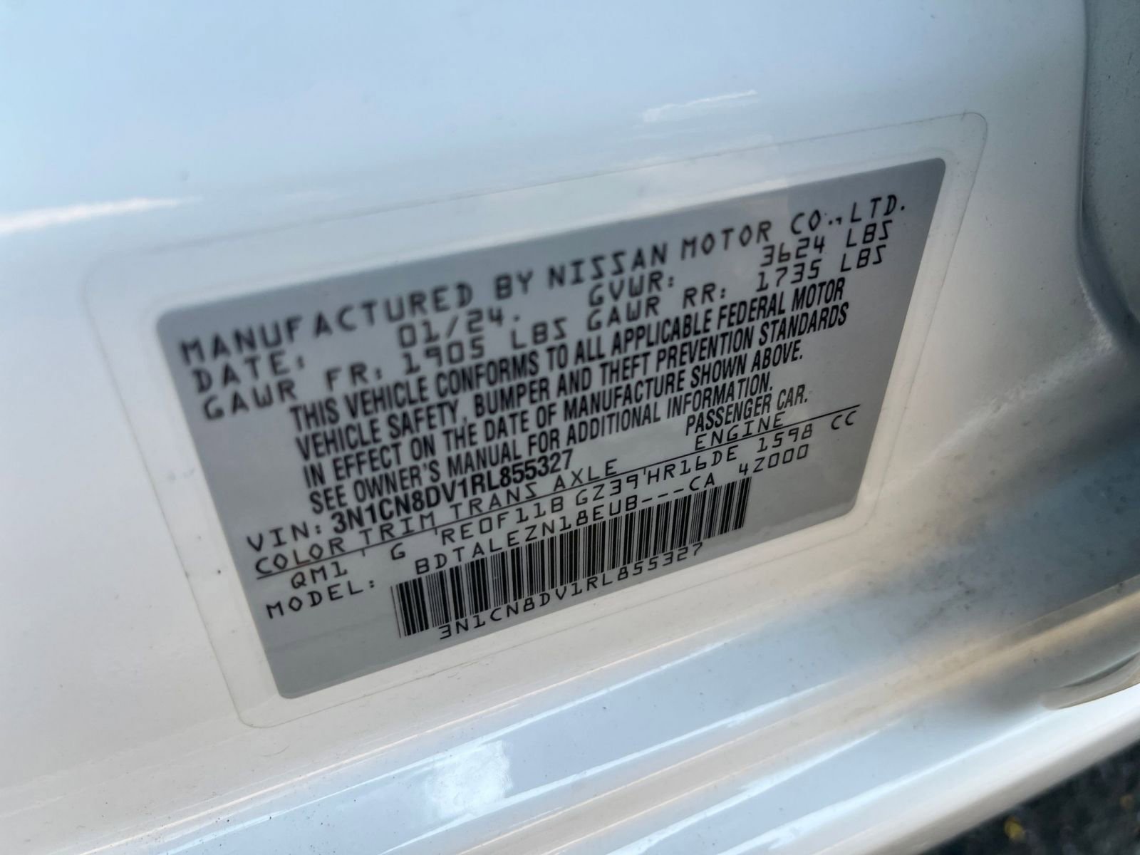 2024 Nissan Versa S 22
