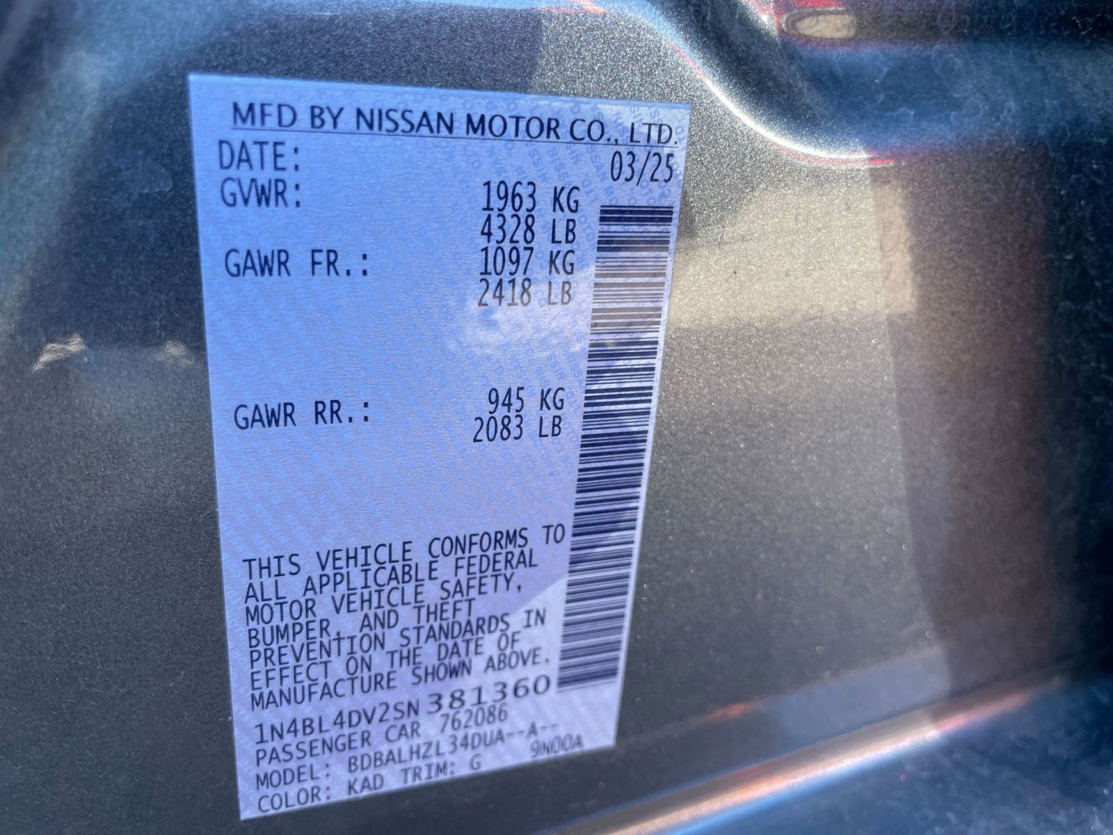 Thumbnail: 2025 Nissan Altima - 30